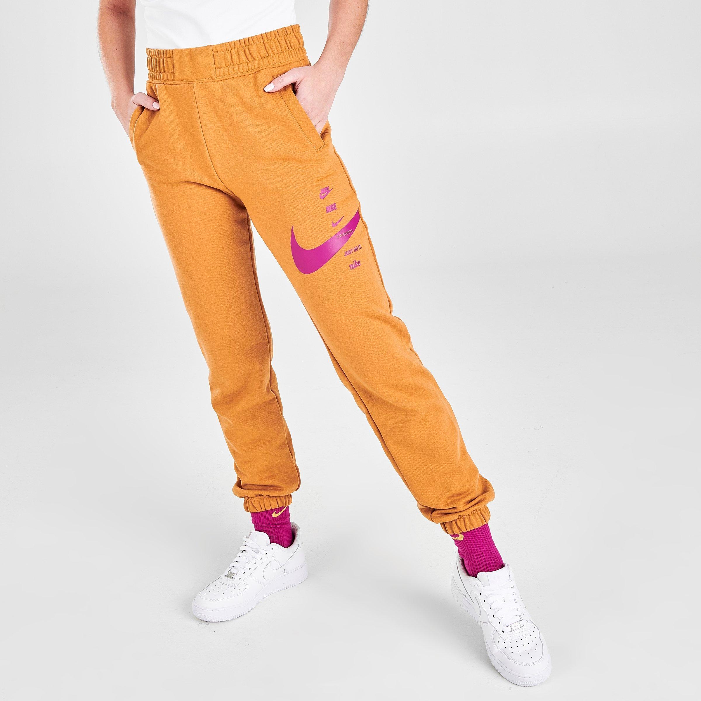 women's nike sportswear swoosh fleece pants