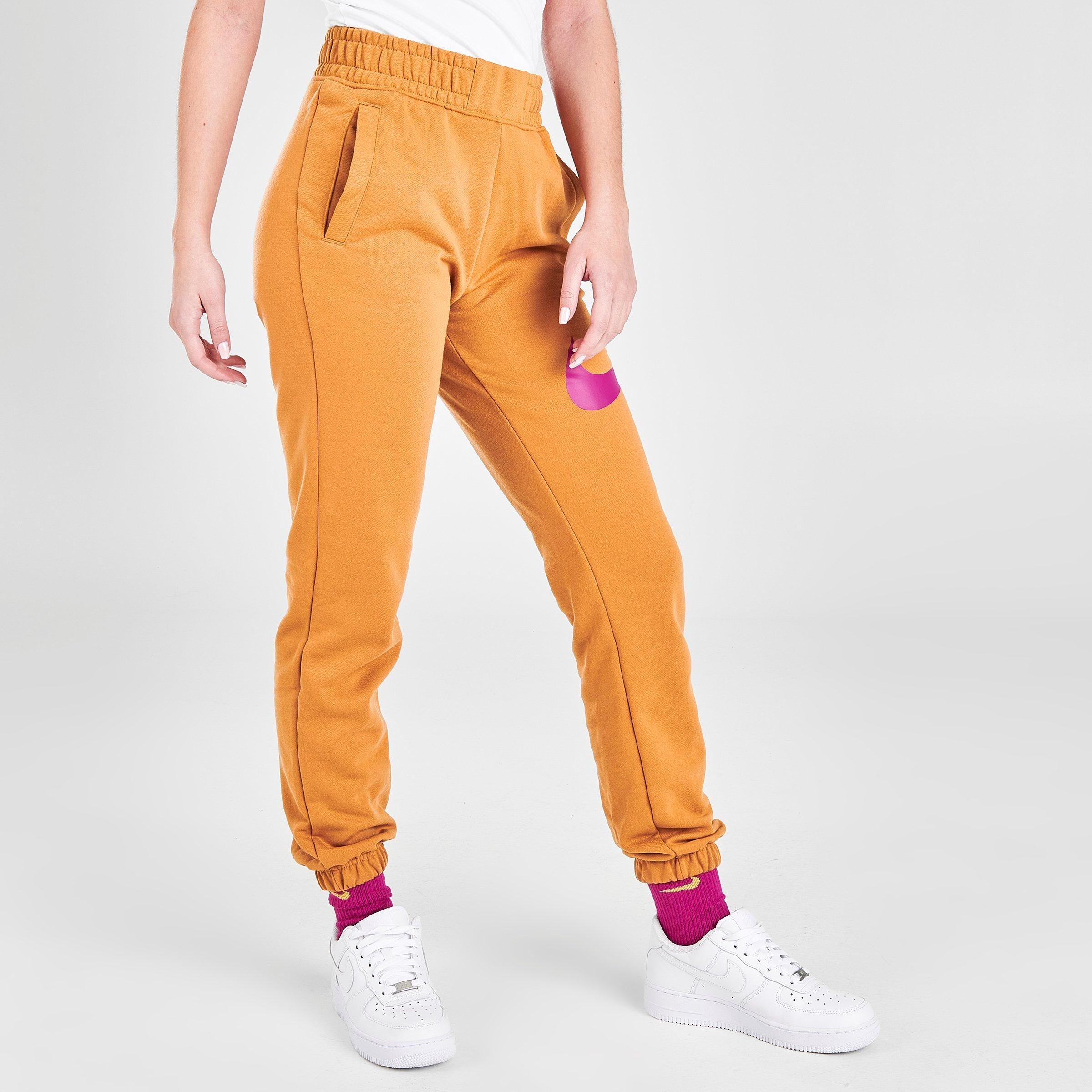 women's nike sportswear swoosh fleece jogger pants