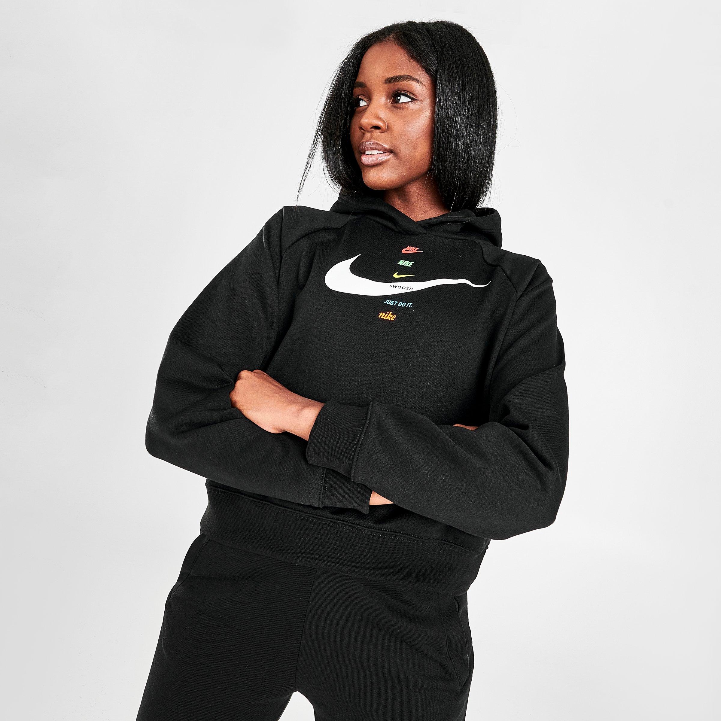 swoosh hoodie