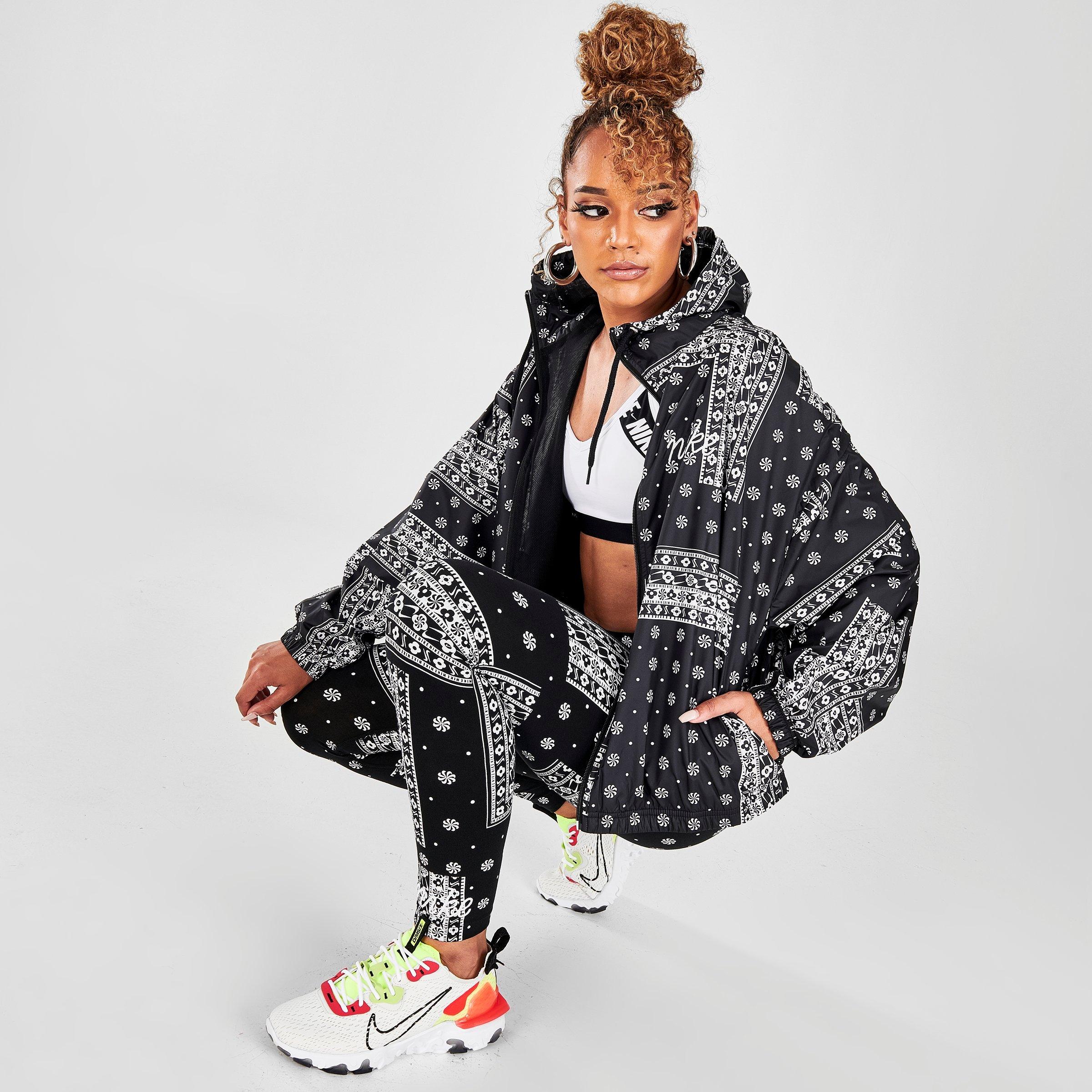 nike bandana print jacket