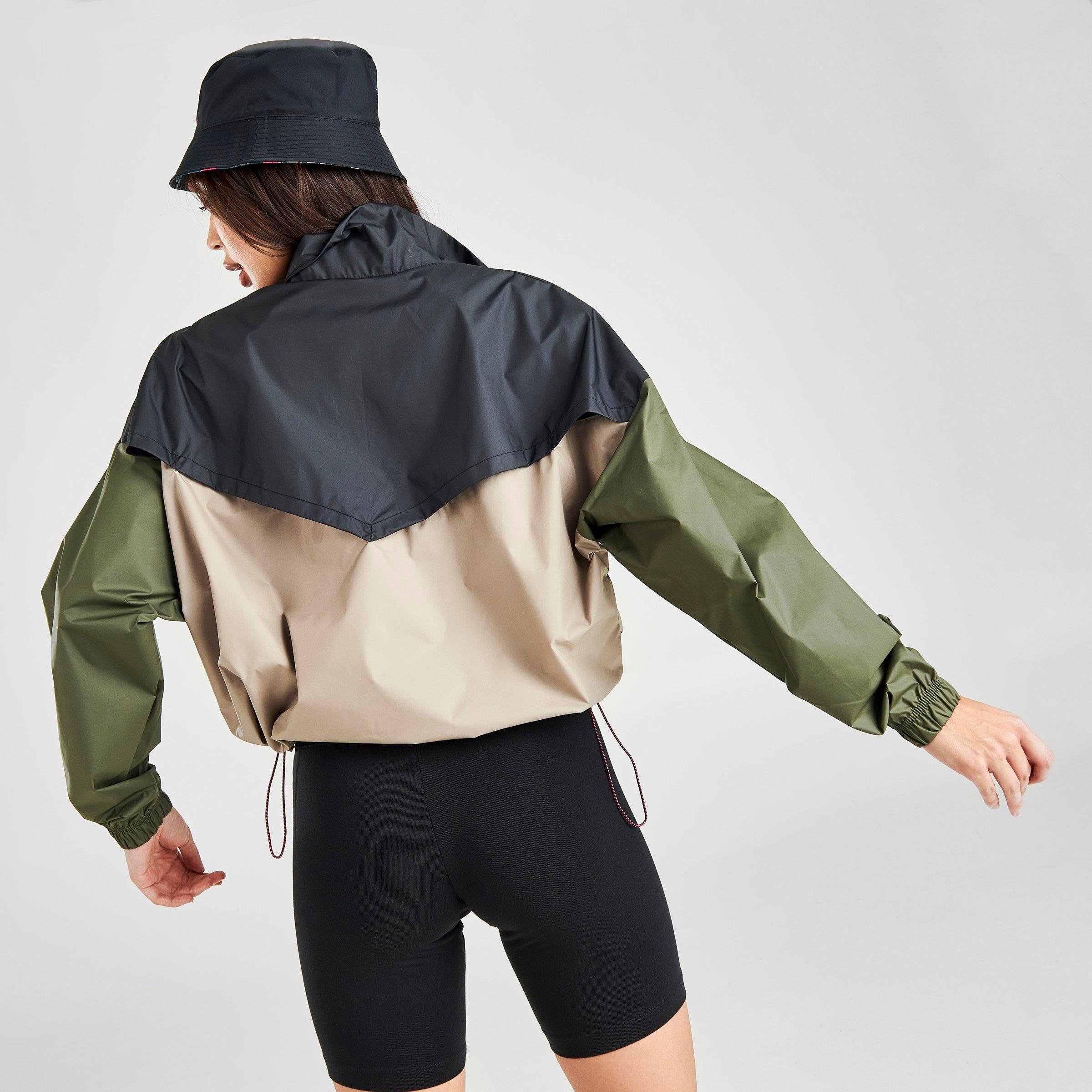 nike women's sportswear colorblocked woven jacket