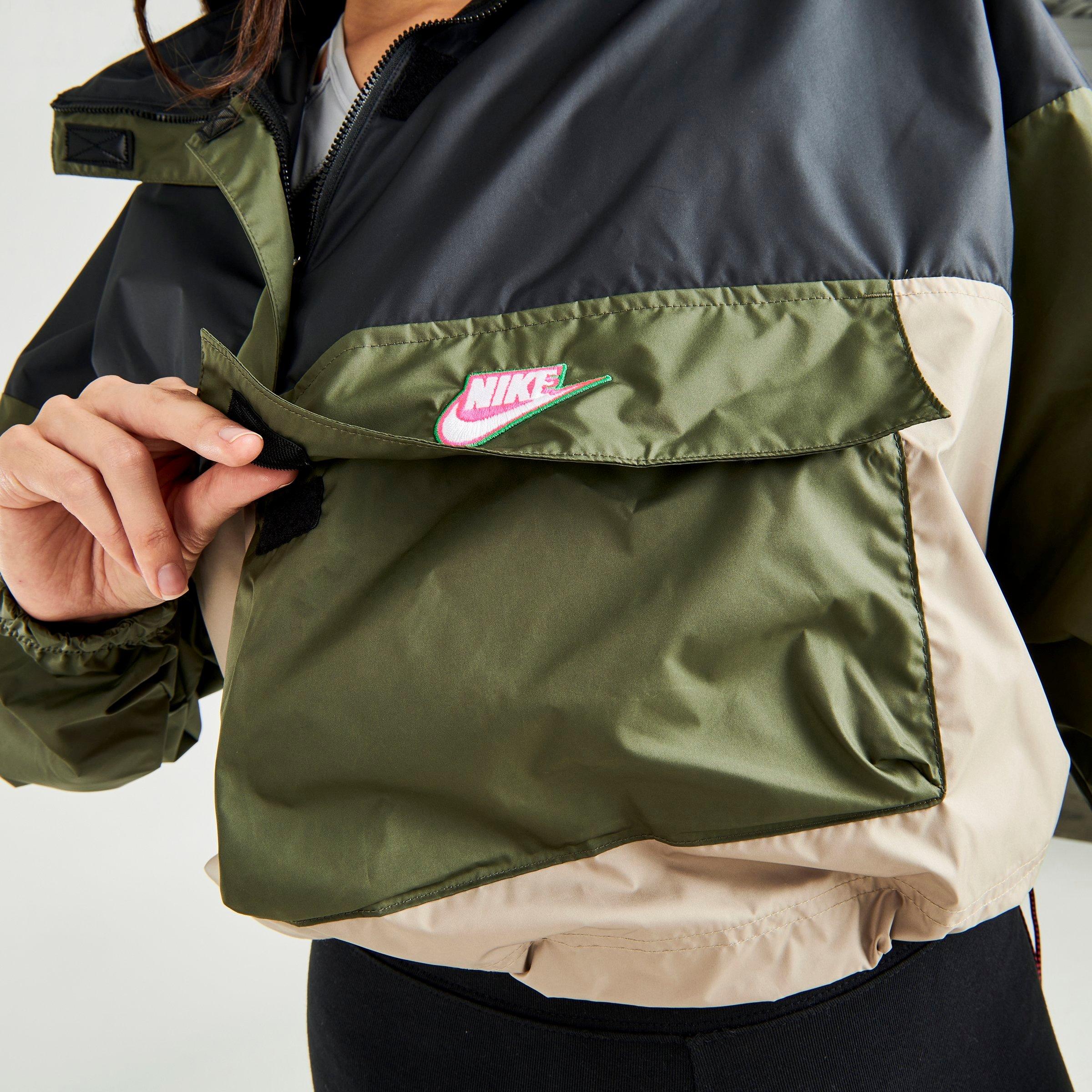 nike anorak jacket women's
