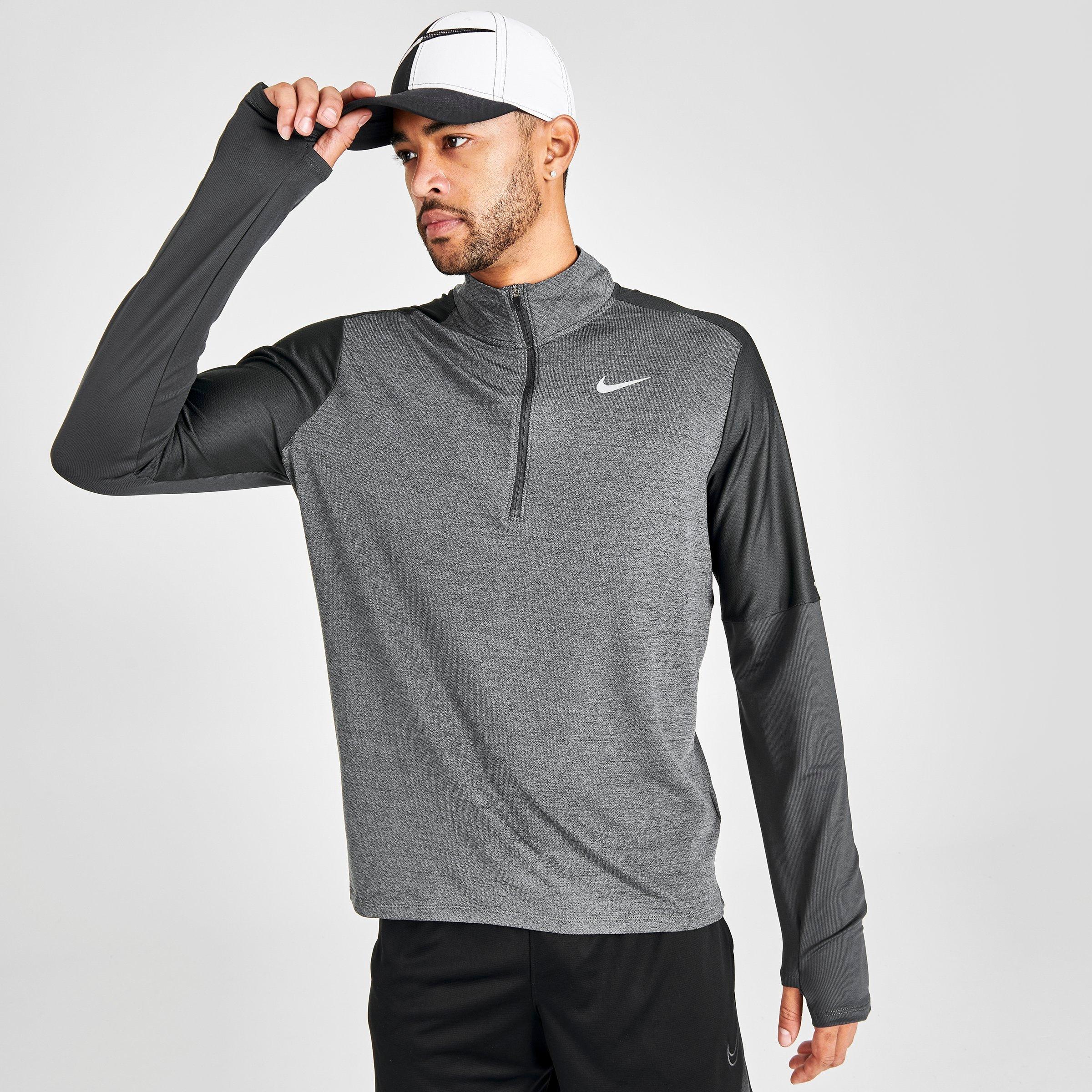 nike dri fit half zip top