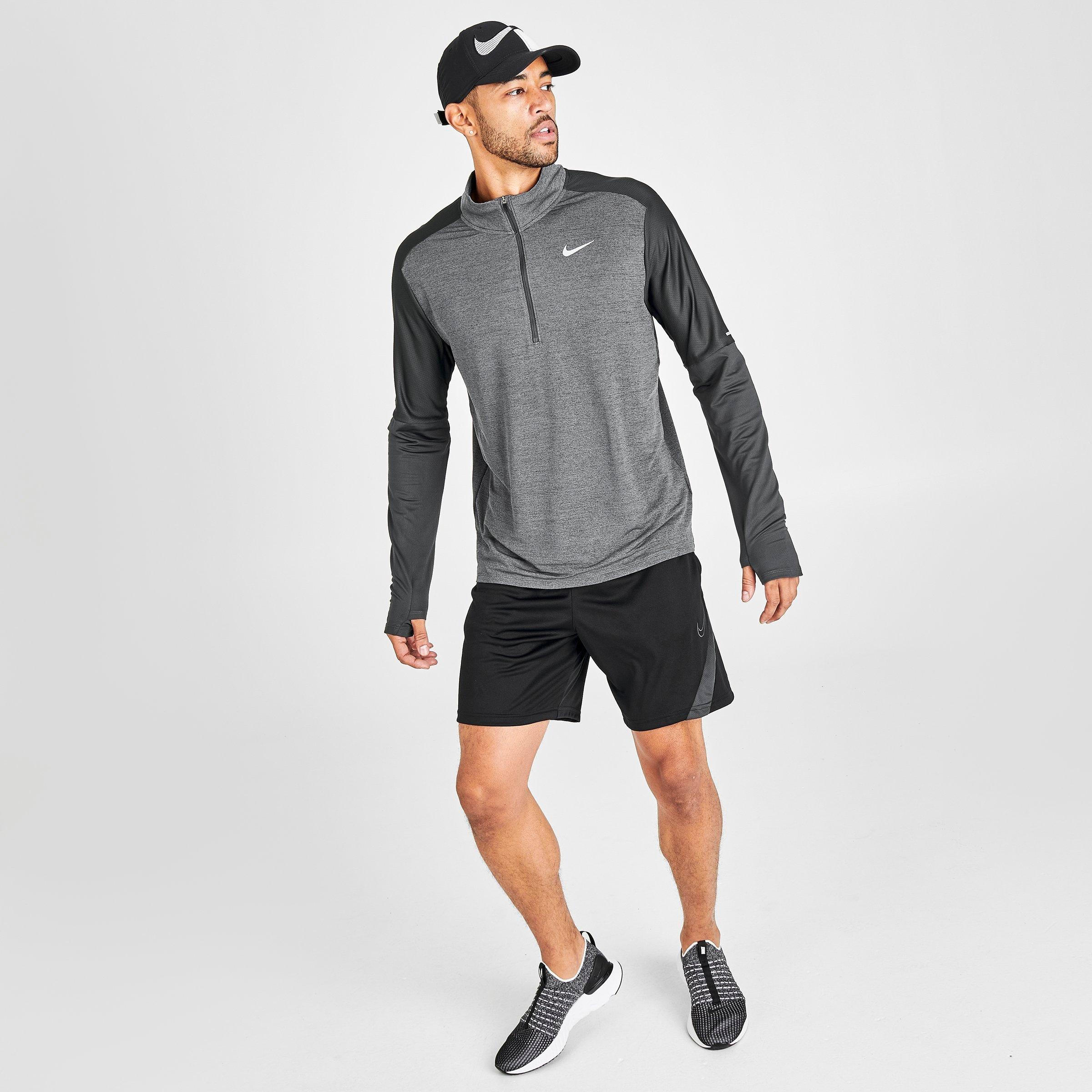 mens nike dri fit half zip