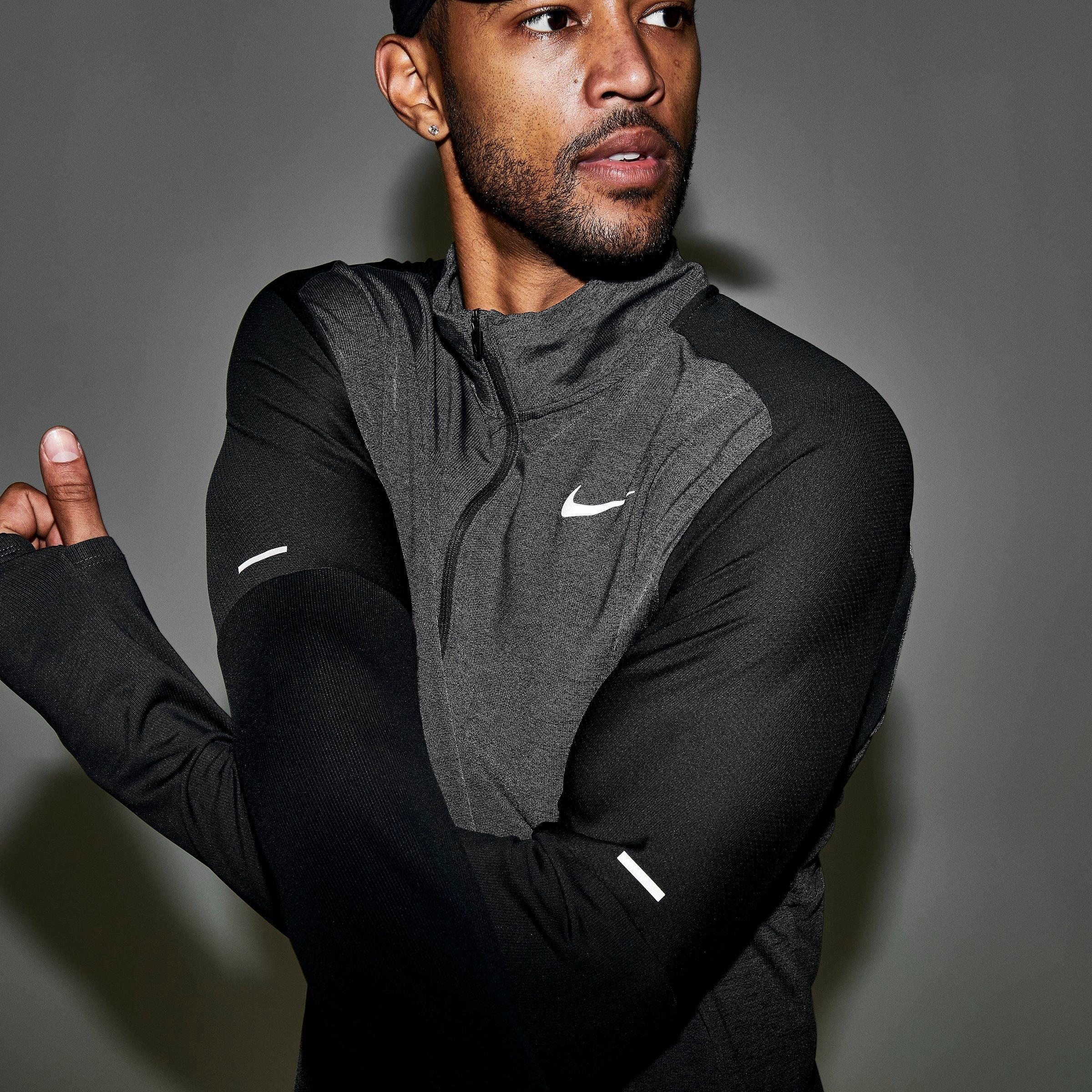 nike training half zip