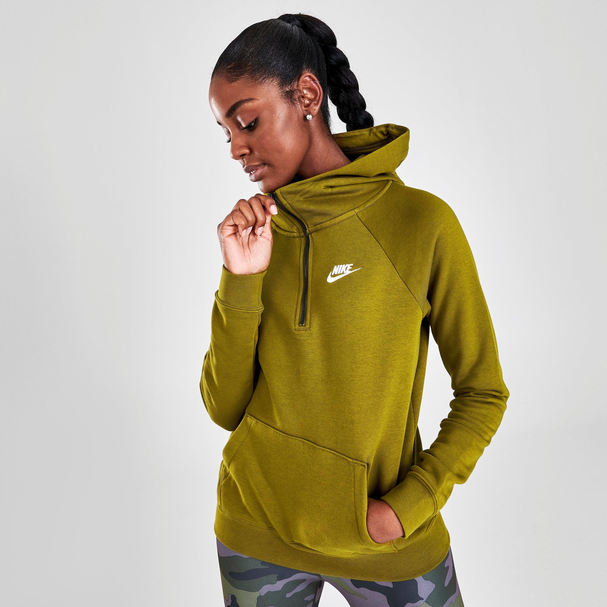 yellow nike quarter zip