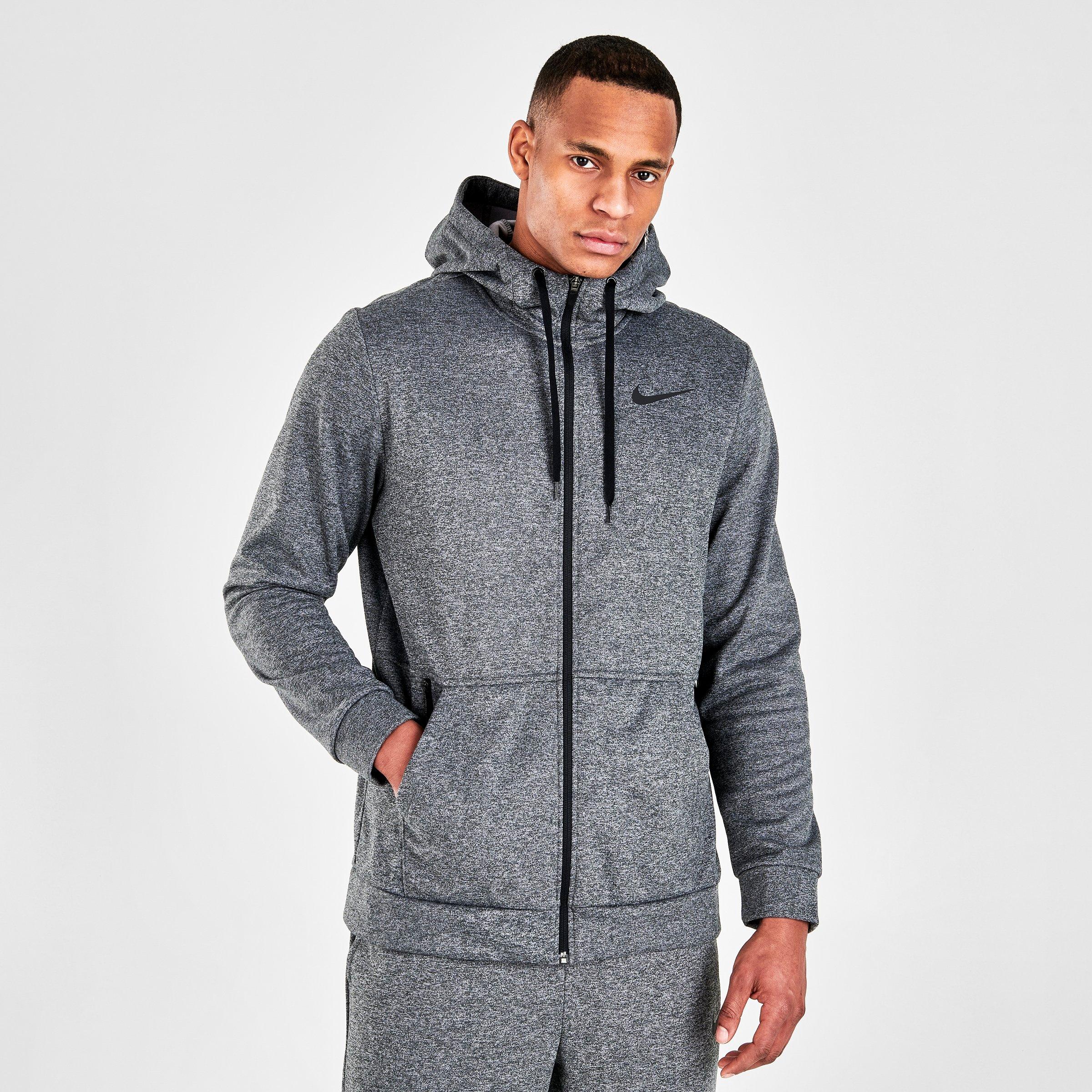 nike training poly full zip hoodie