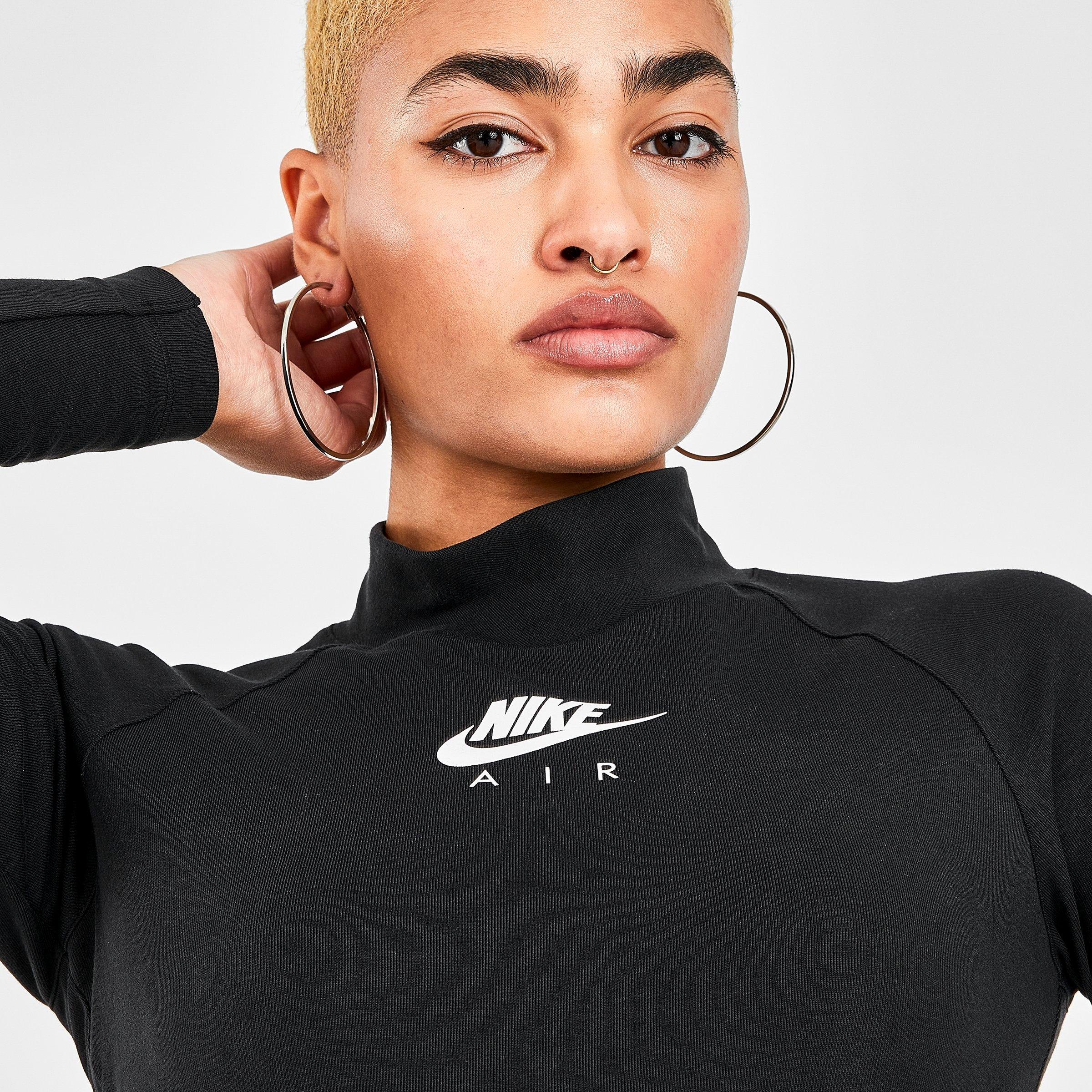 nike mock neck long sleeve