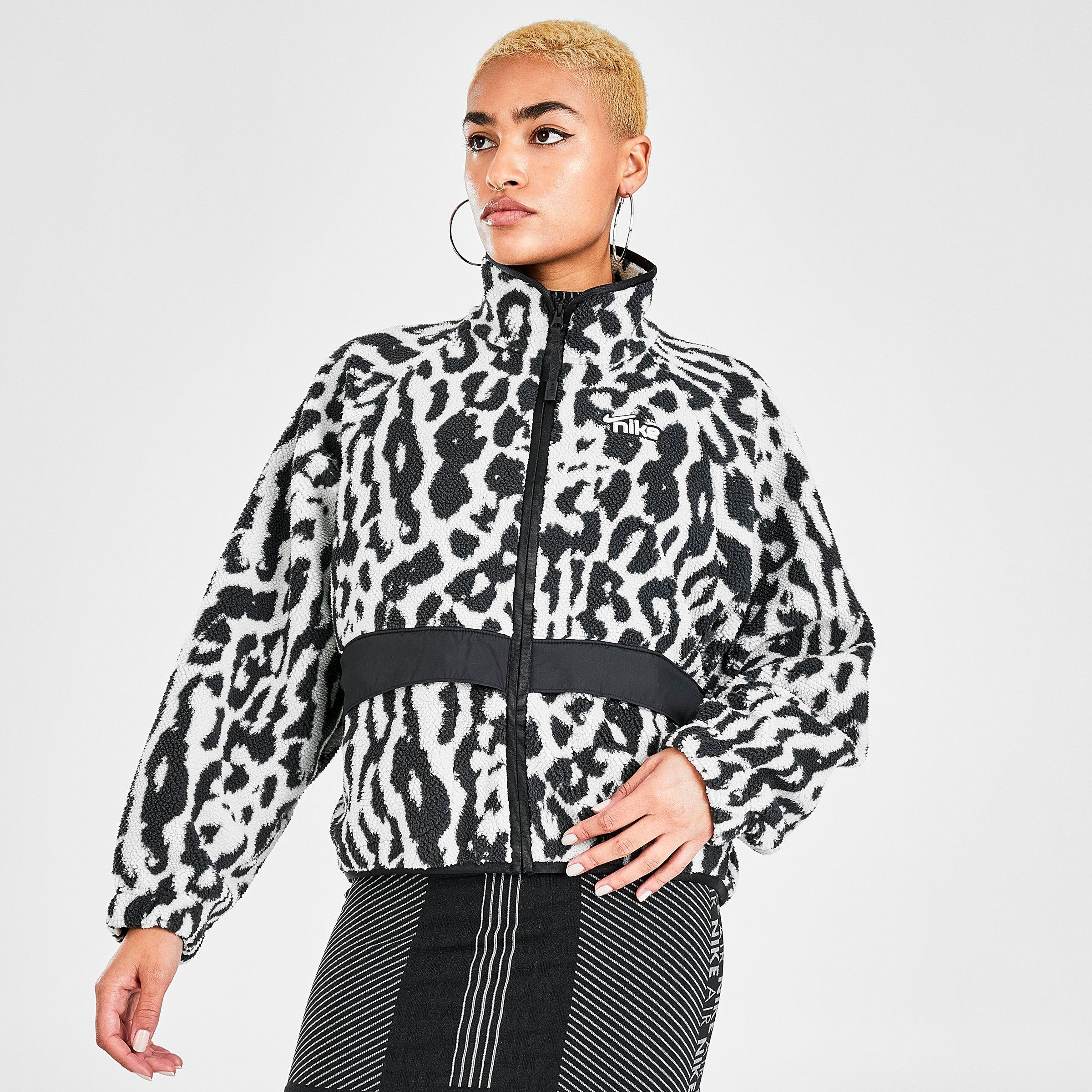 nike leopard print jacket