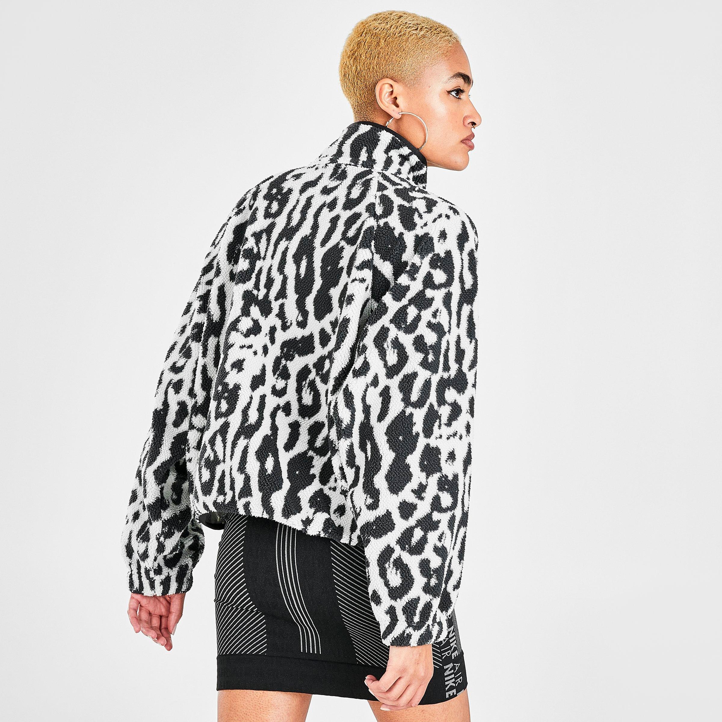 nike sportswear animal print windbreaker