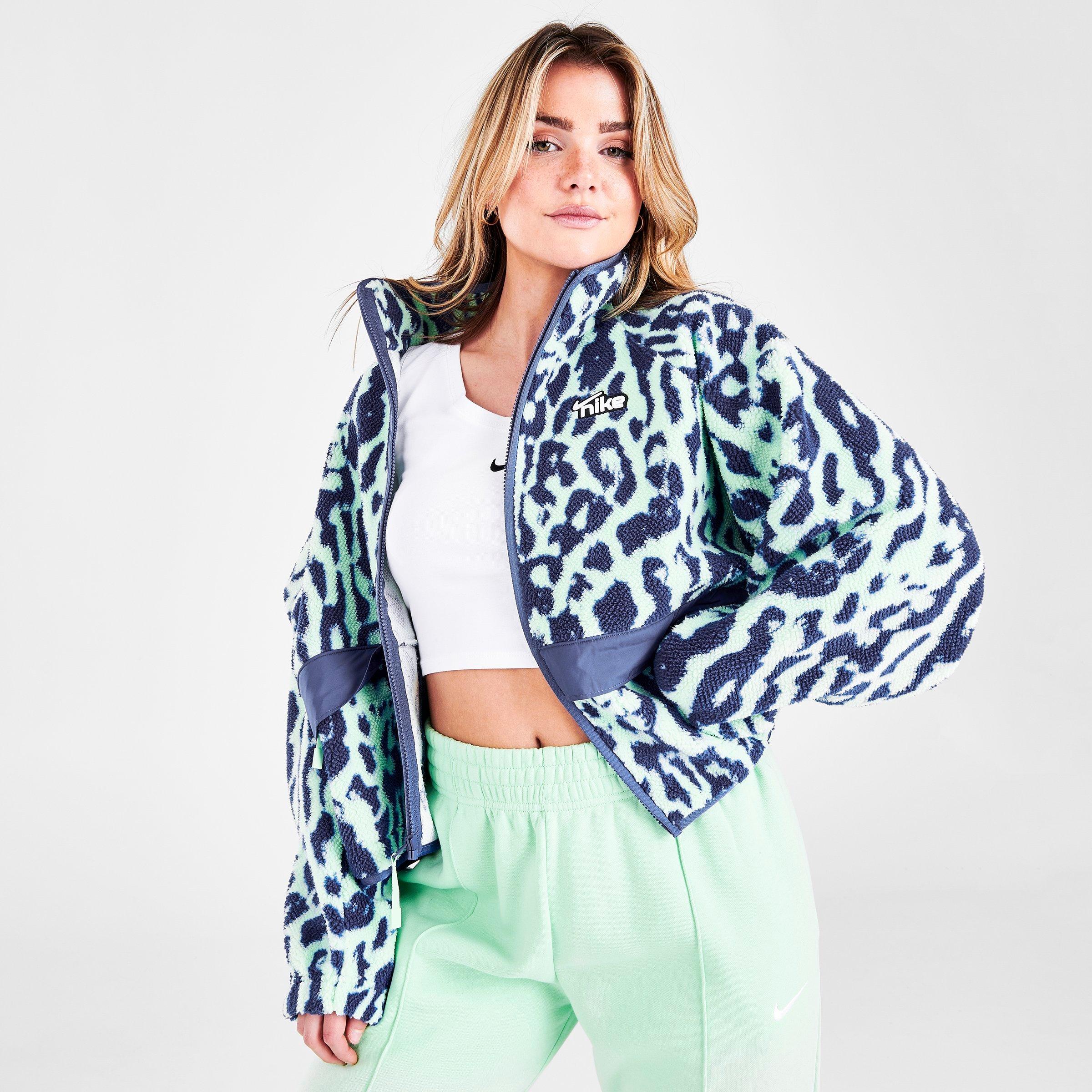 nike sportswear animal print jacket