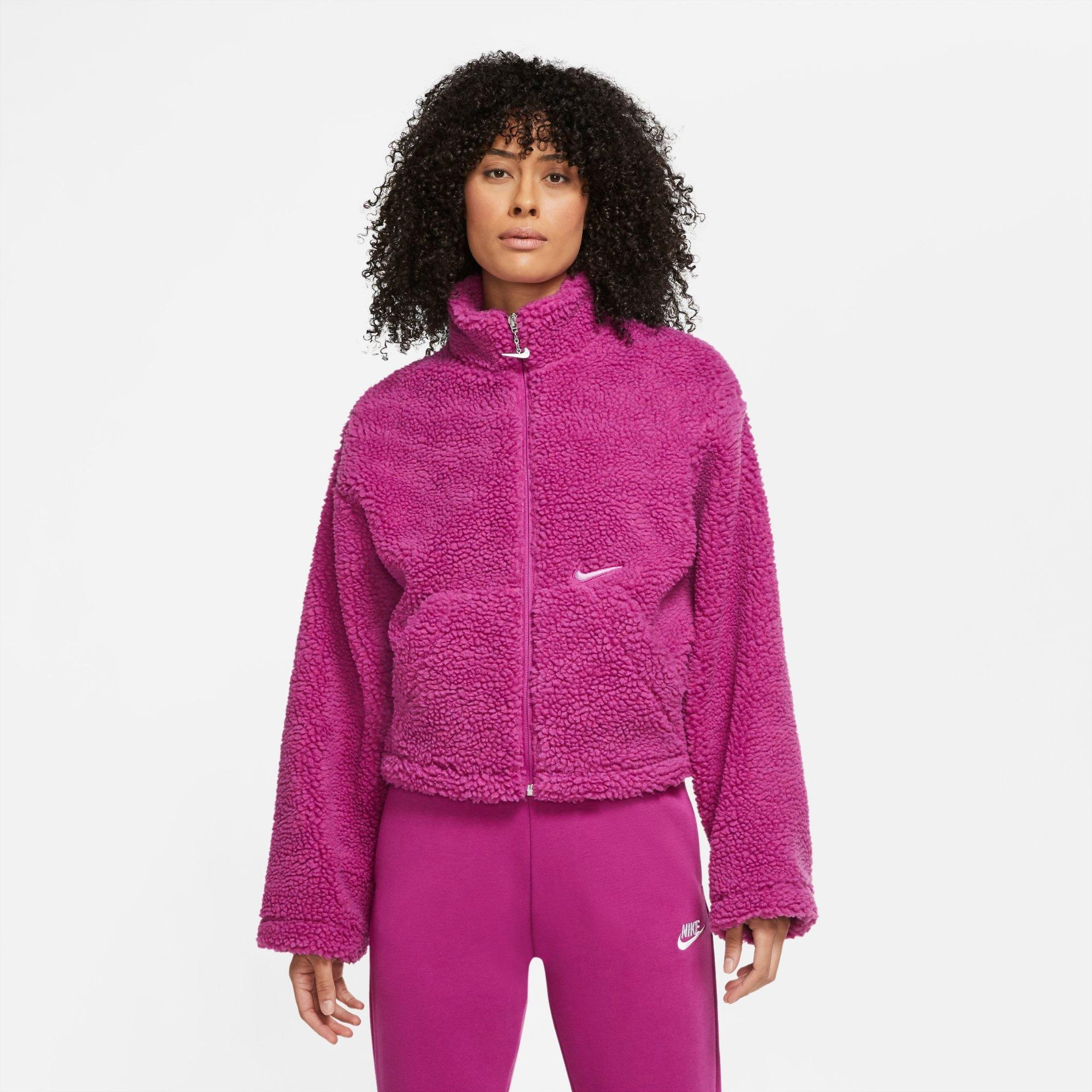 nike training sherpa full zip top