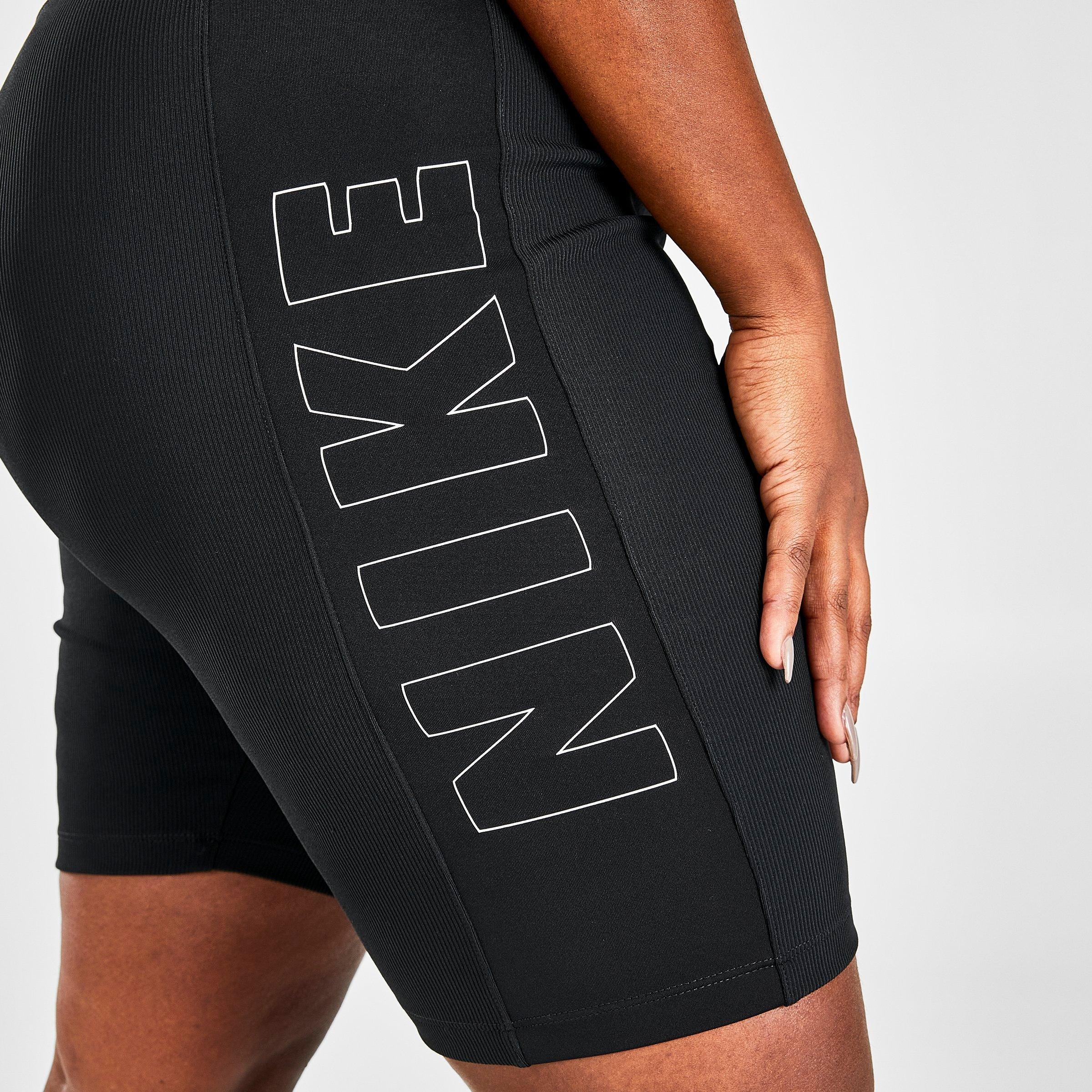 nike air bike shorts black