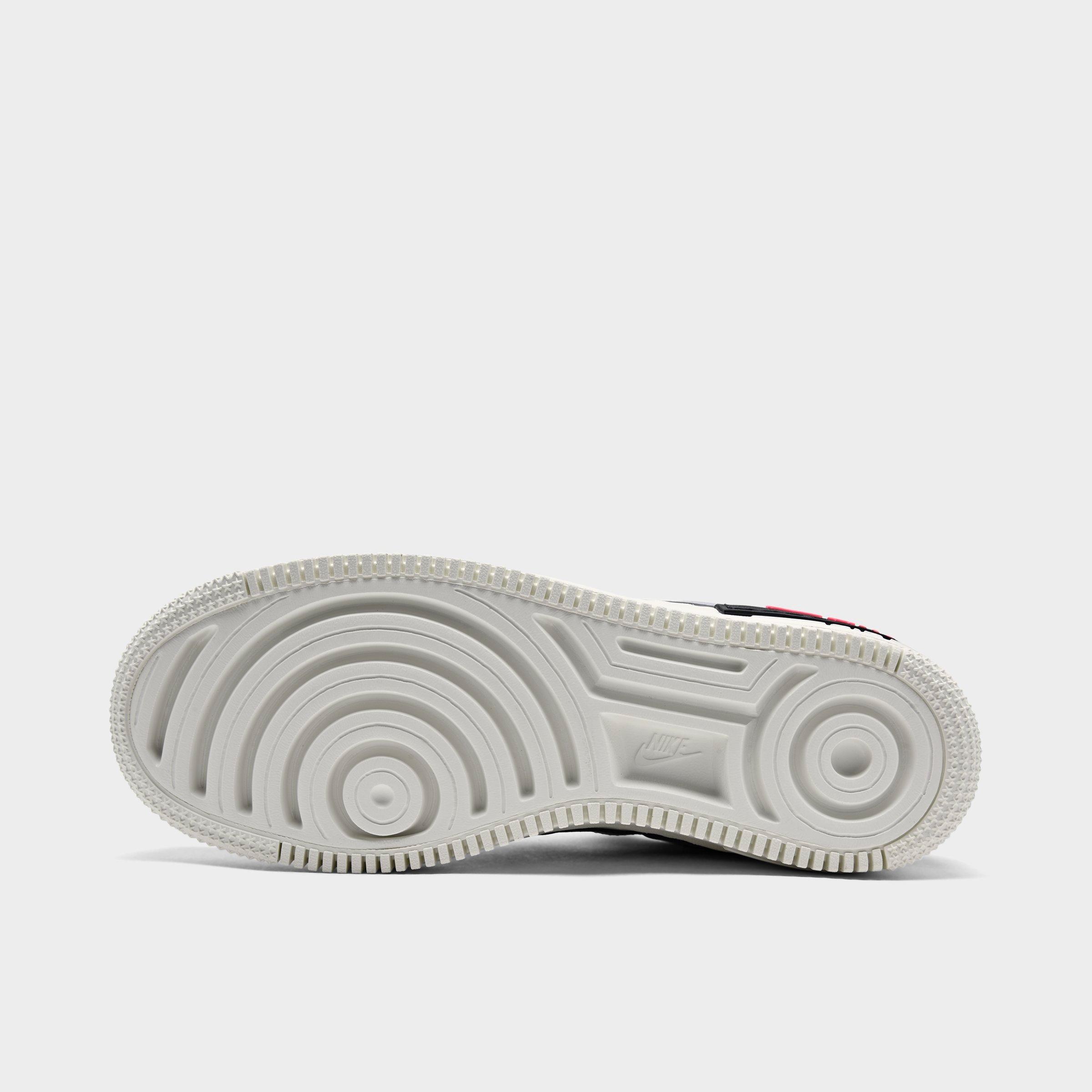 air force 1 white with pink bottom