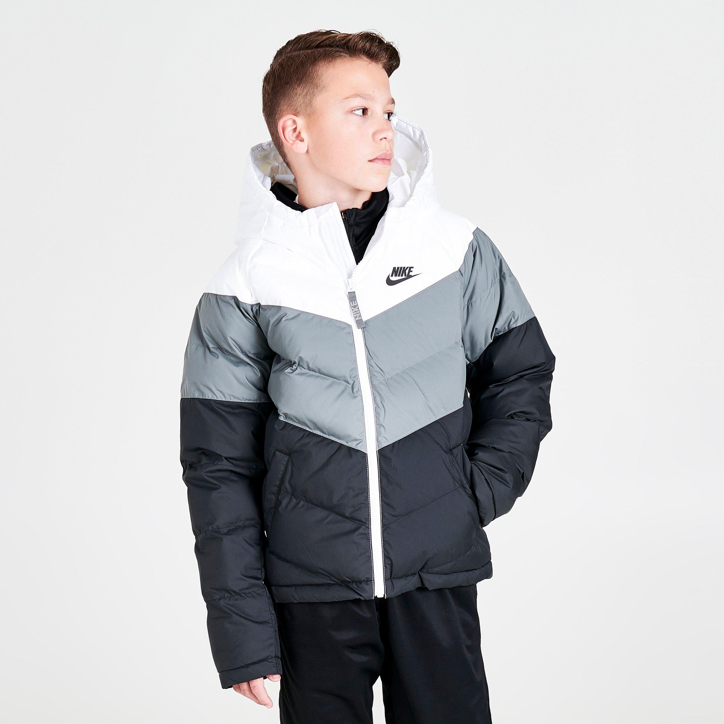 Kids Nike Sportswear Chevron Colorblock Puffer Jacket Jd Sports