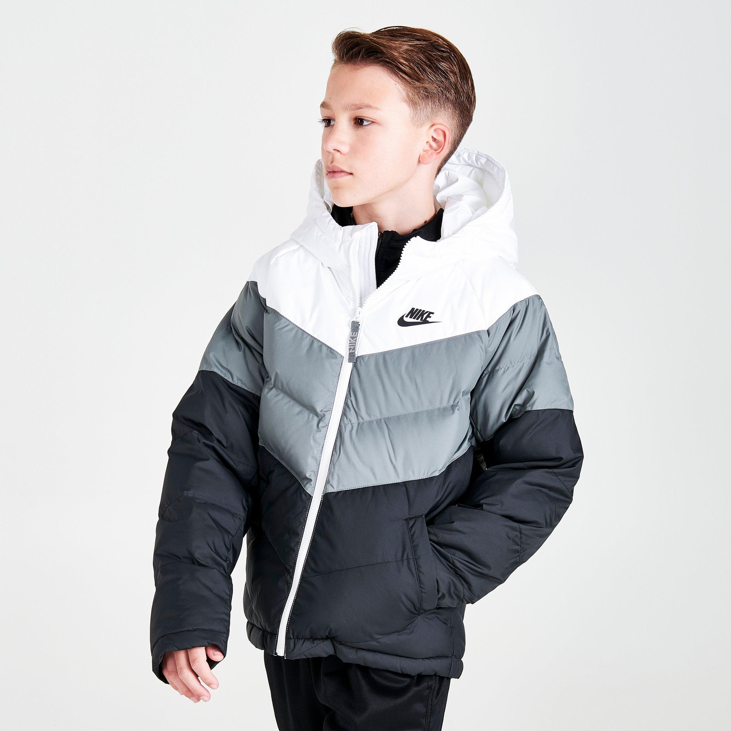 Kids Nike Sportswear Chevron Colorblock Puffer Jacket Jd Sports