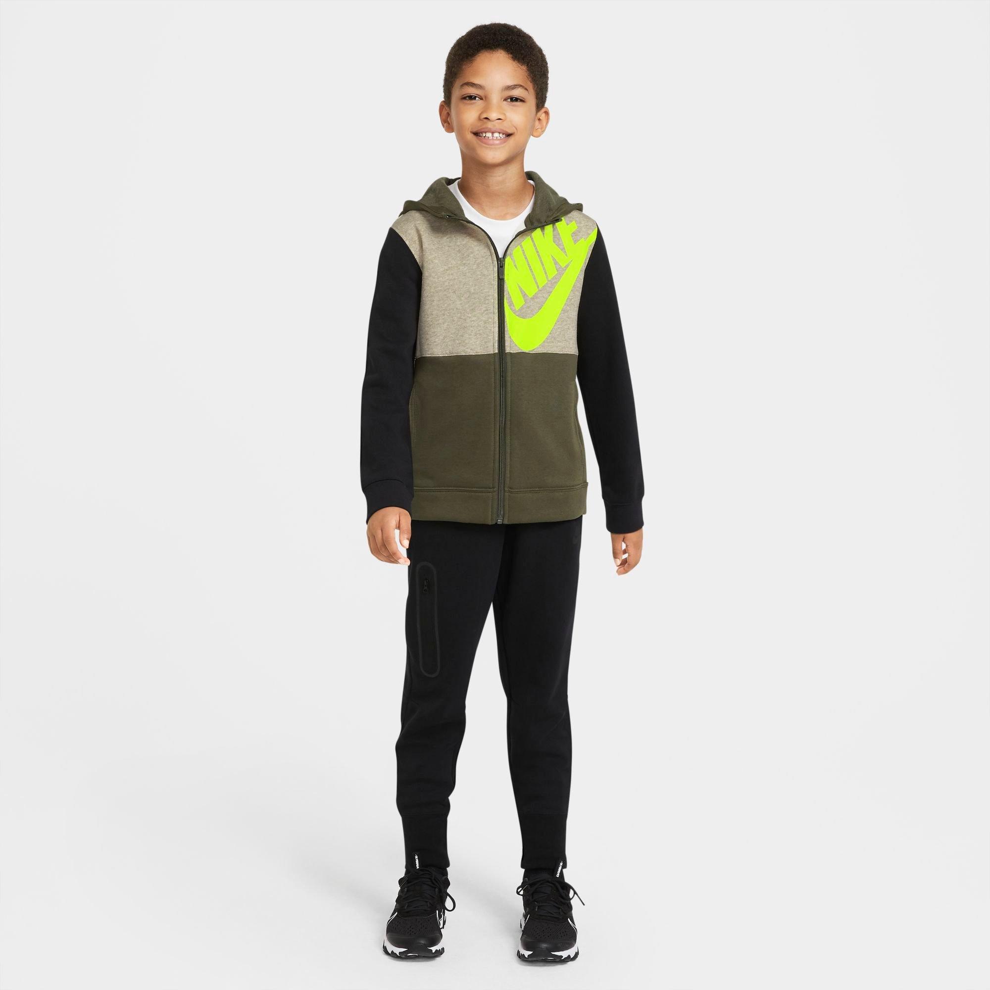 boys nike quarter zip