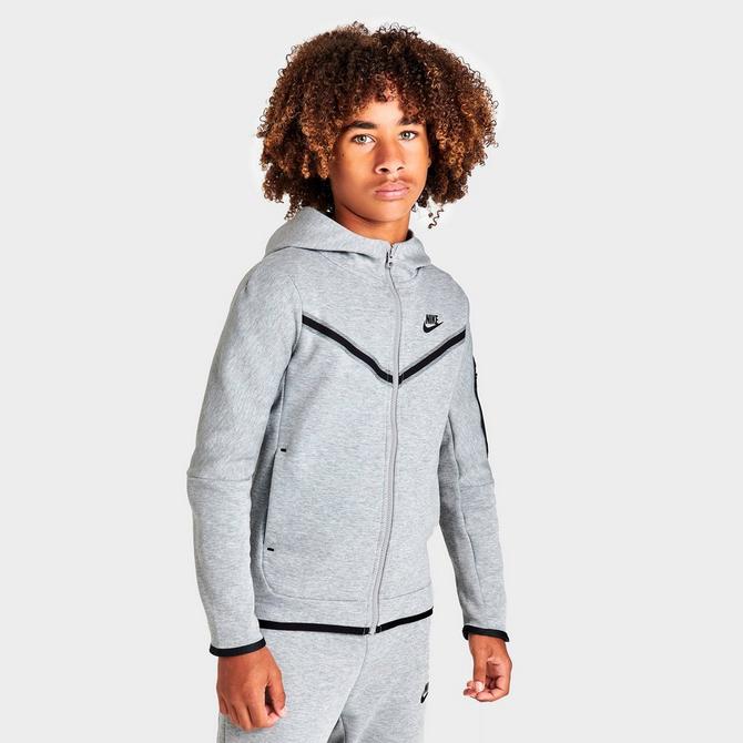 collegegeld Geval Uitstroom Kids' Nike Sportswear Tech Fleece Full-Zip Hoodie| JD Sports