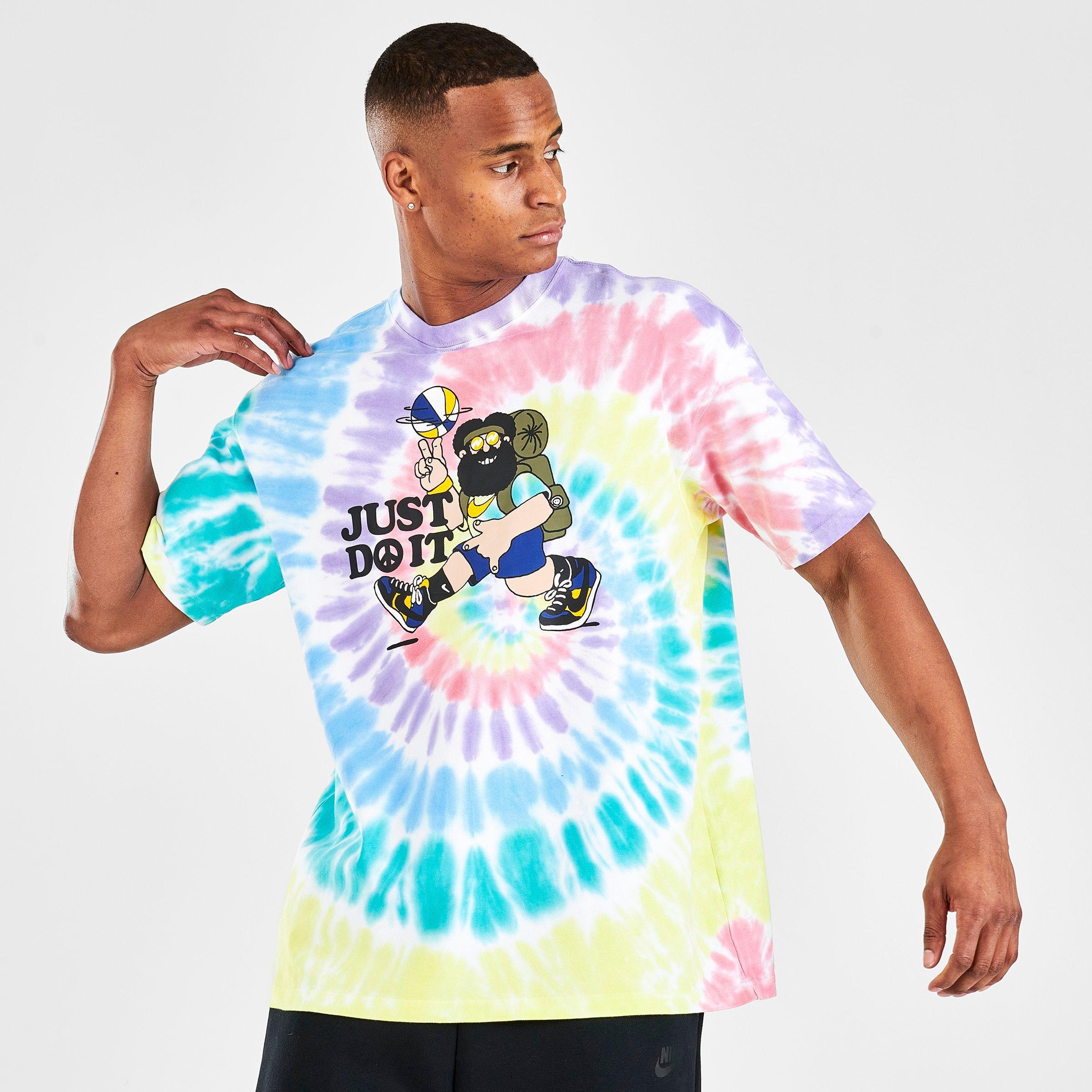 mens nike tie dye shirt