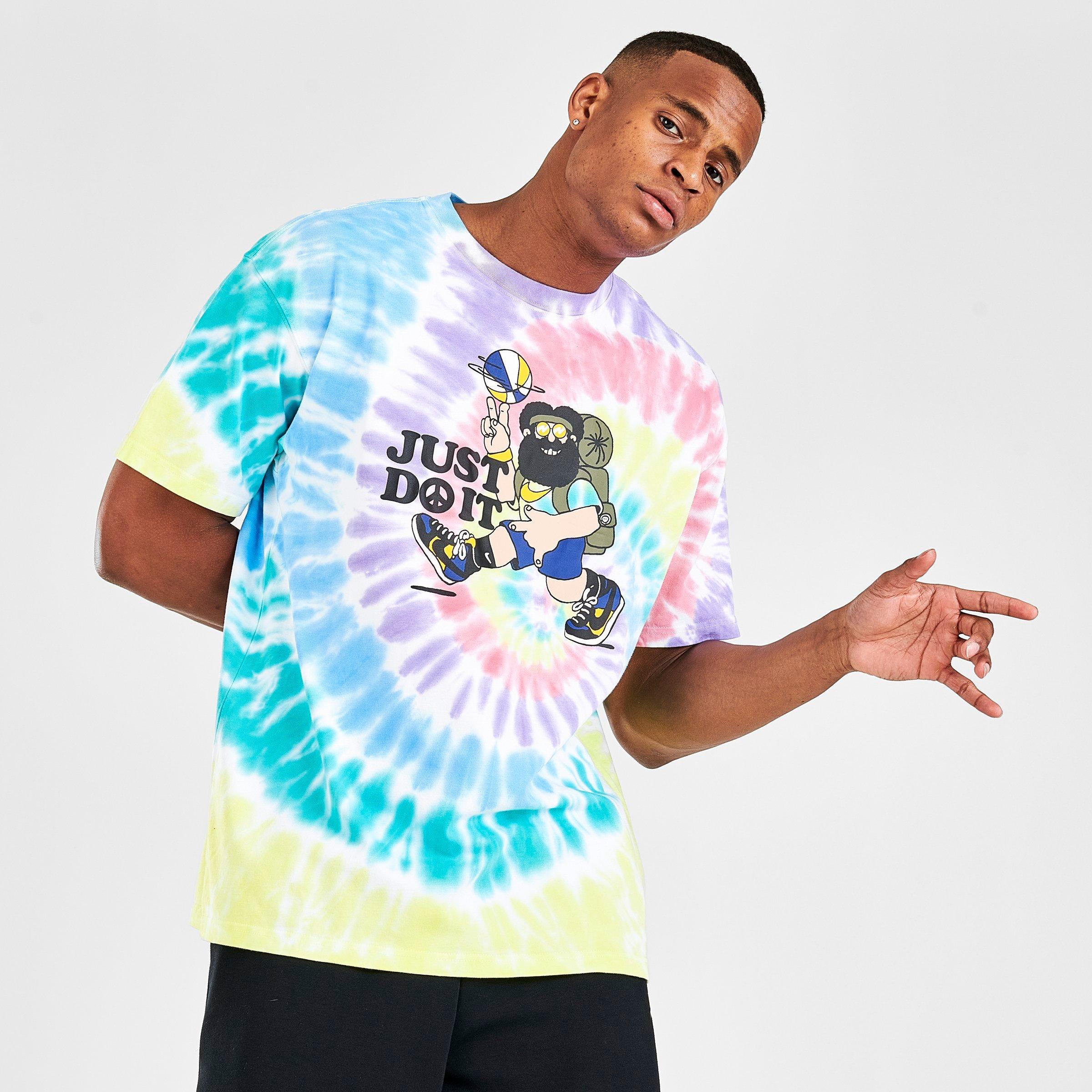 mens nike tie dye shirt