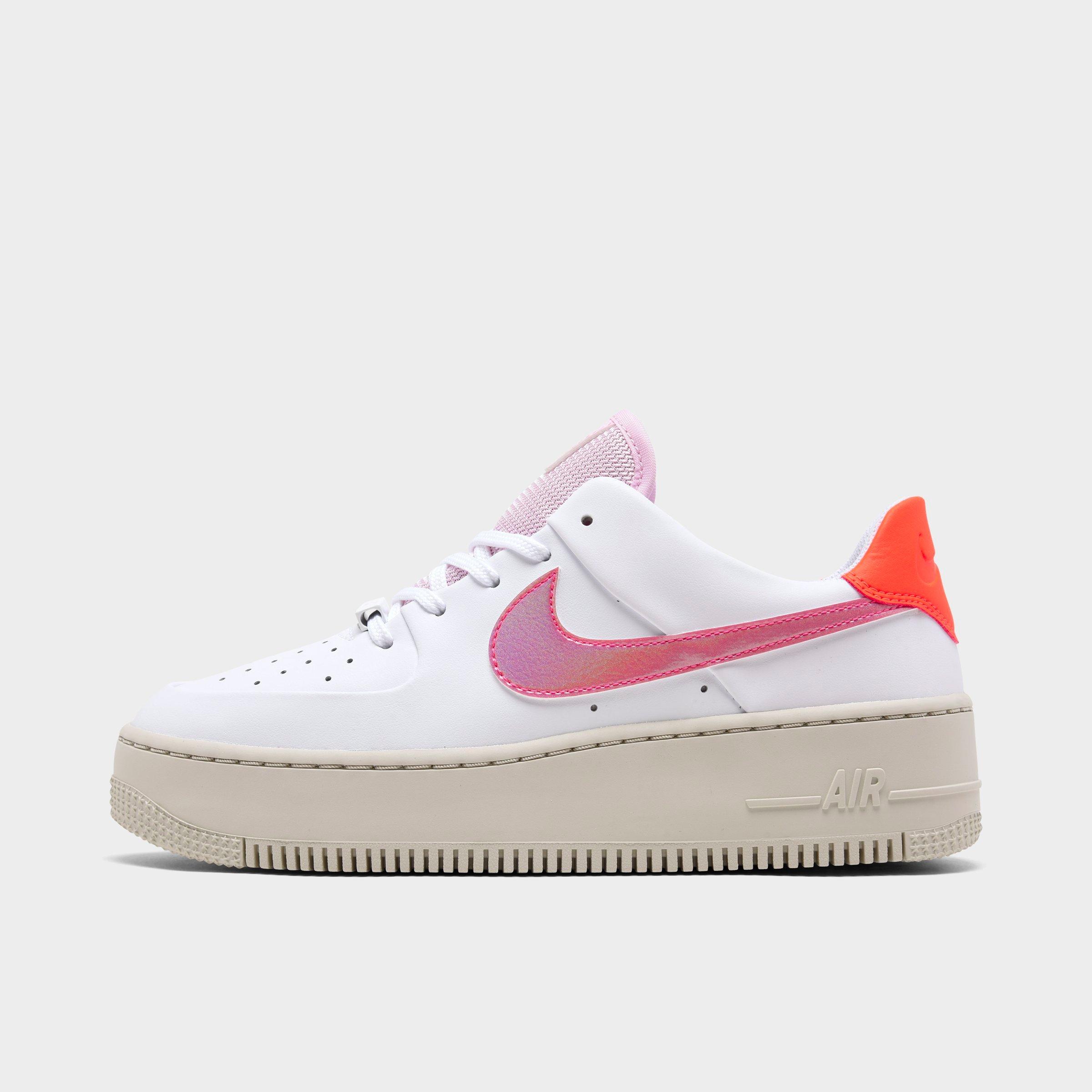 pink nike air force 1 sage low