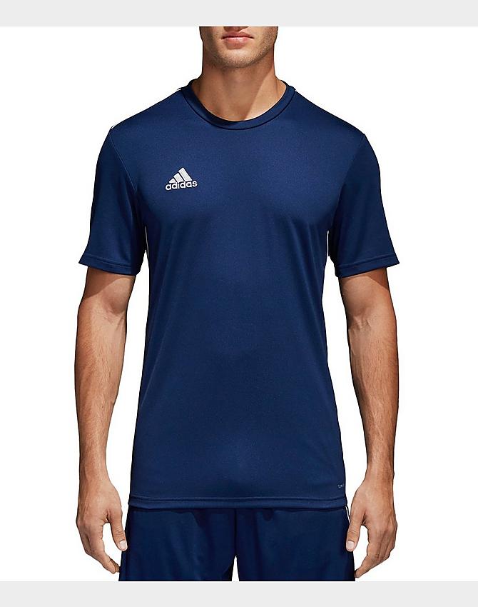 Men's adidas Core 18 Training Jersey T-Shirt| JD Sports Men's adidas Core 18 Training Jersey T-Shirt| JD Sports