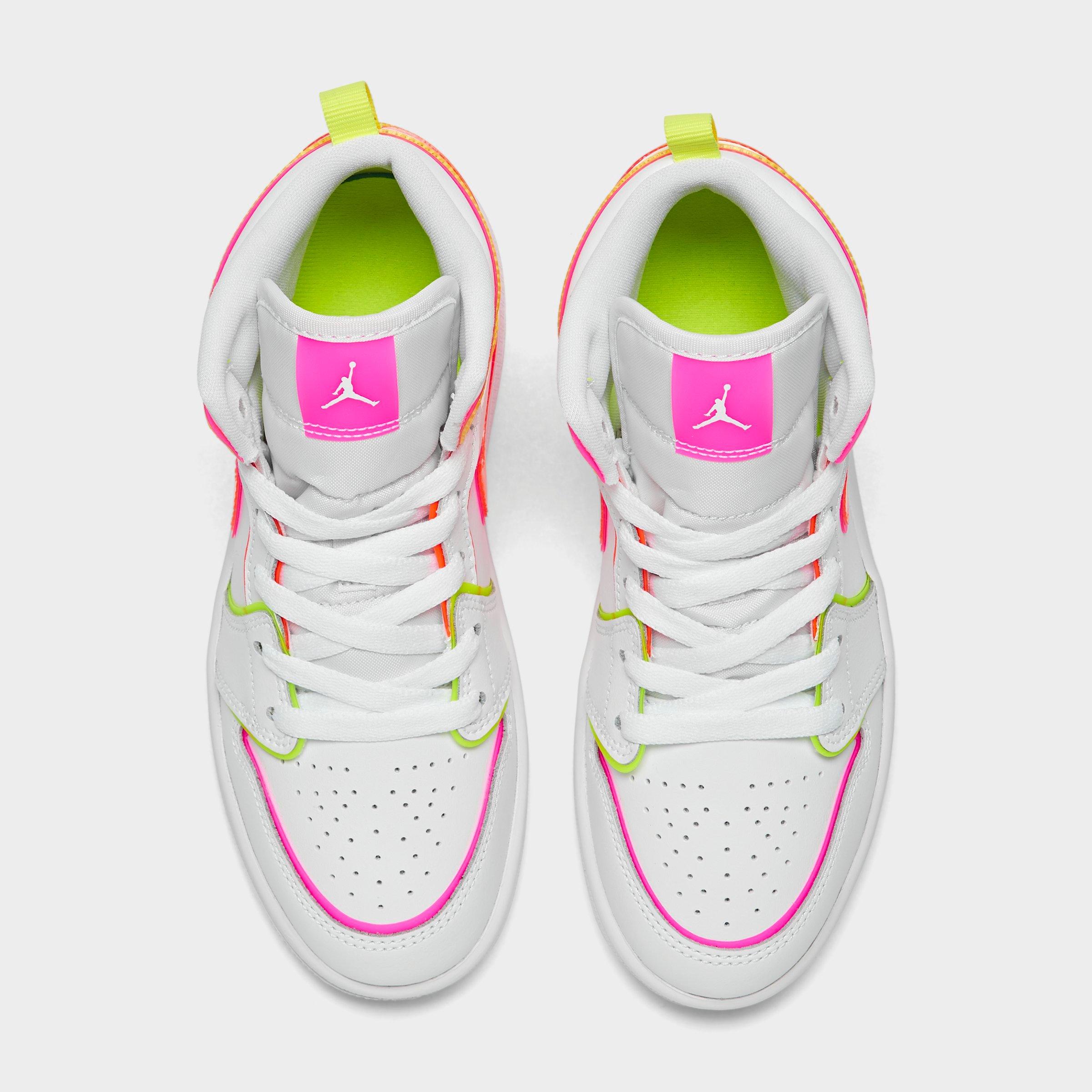 women's air jordan 1 mid se casual shoes