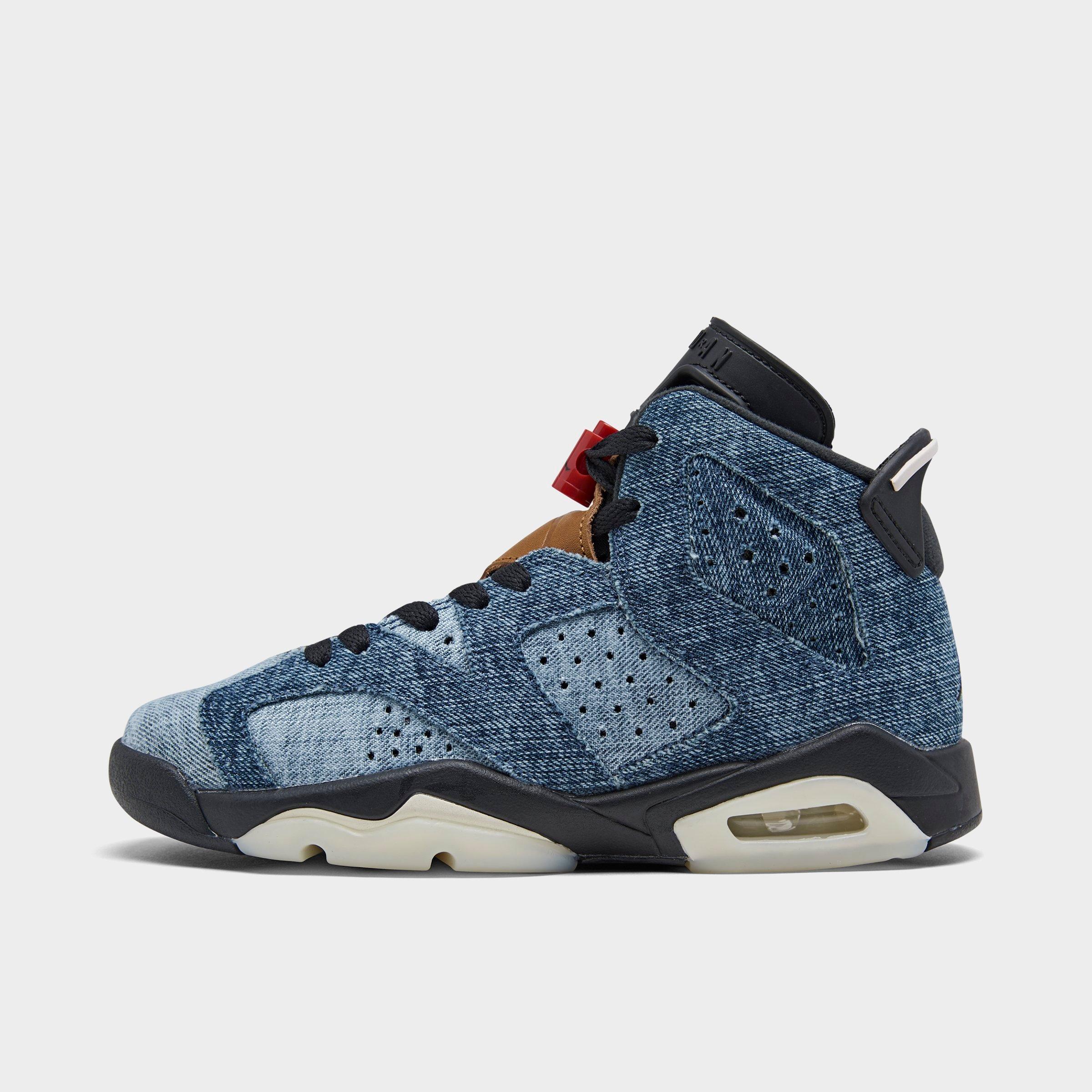 denim air jordans