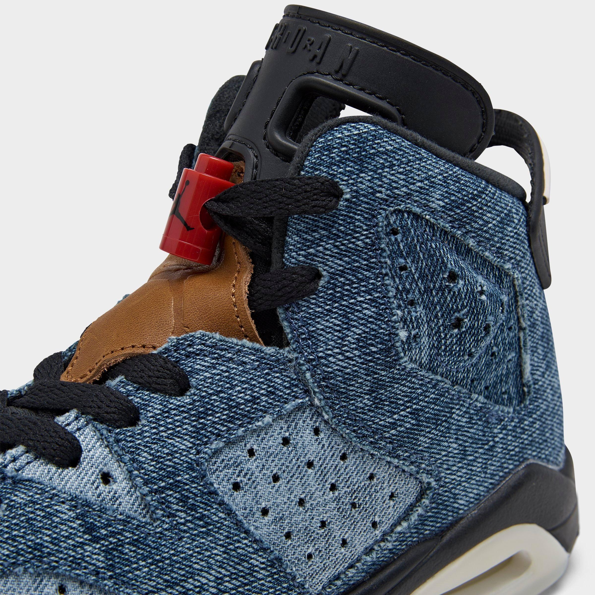 denim jordan shoes