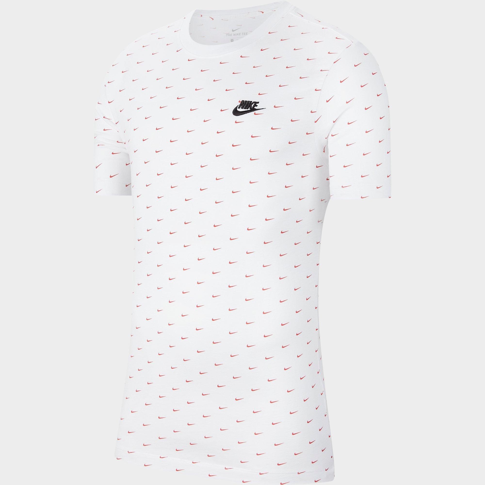 Men S Nike Sportswear Allover Mini Swoosh T Shirt Jd Sports