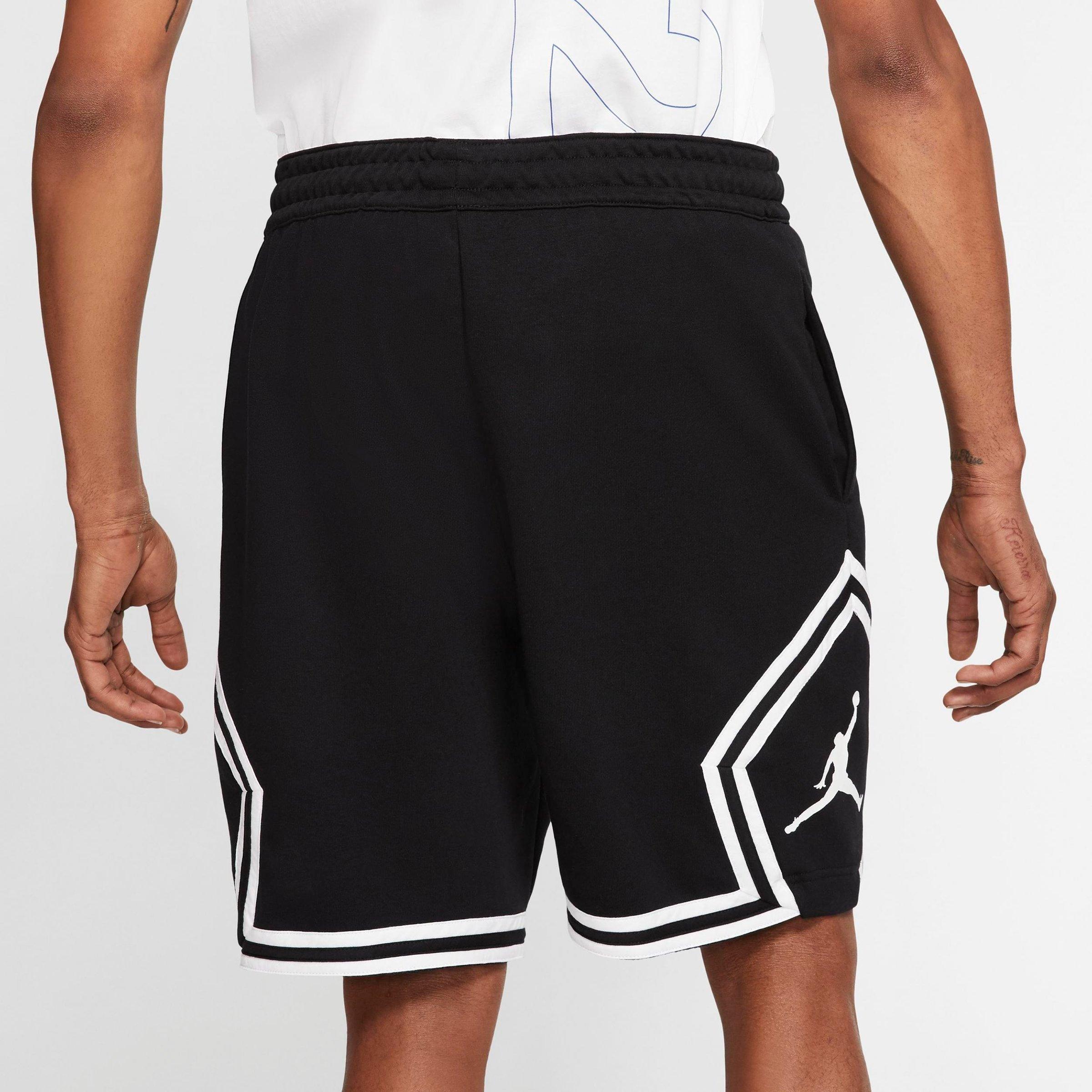 jordan diamond fleece shorts