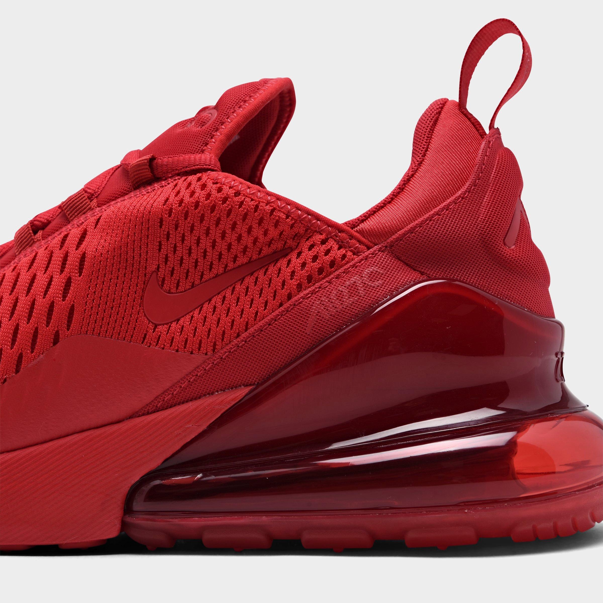 nike red casual shoes