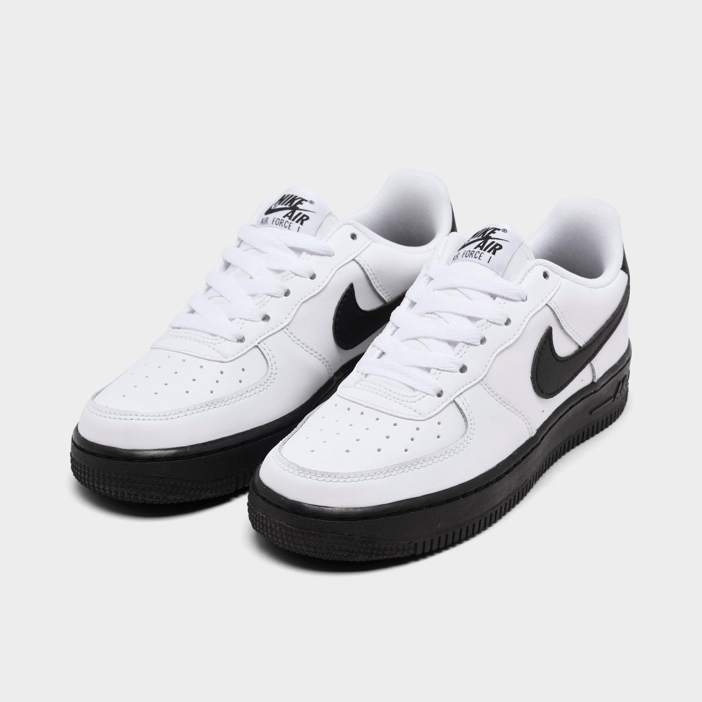 air force 1 low white big kids