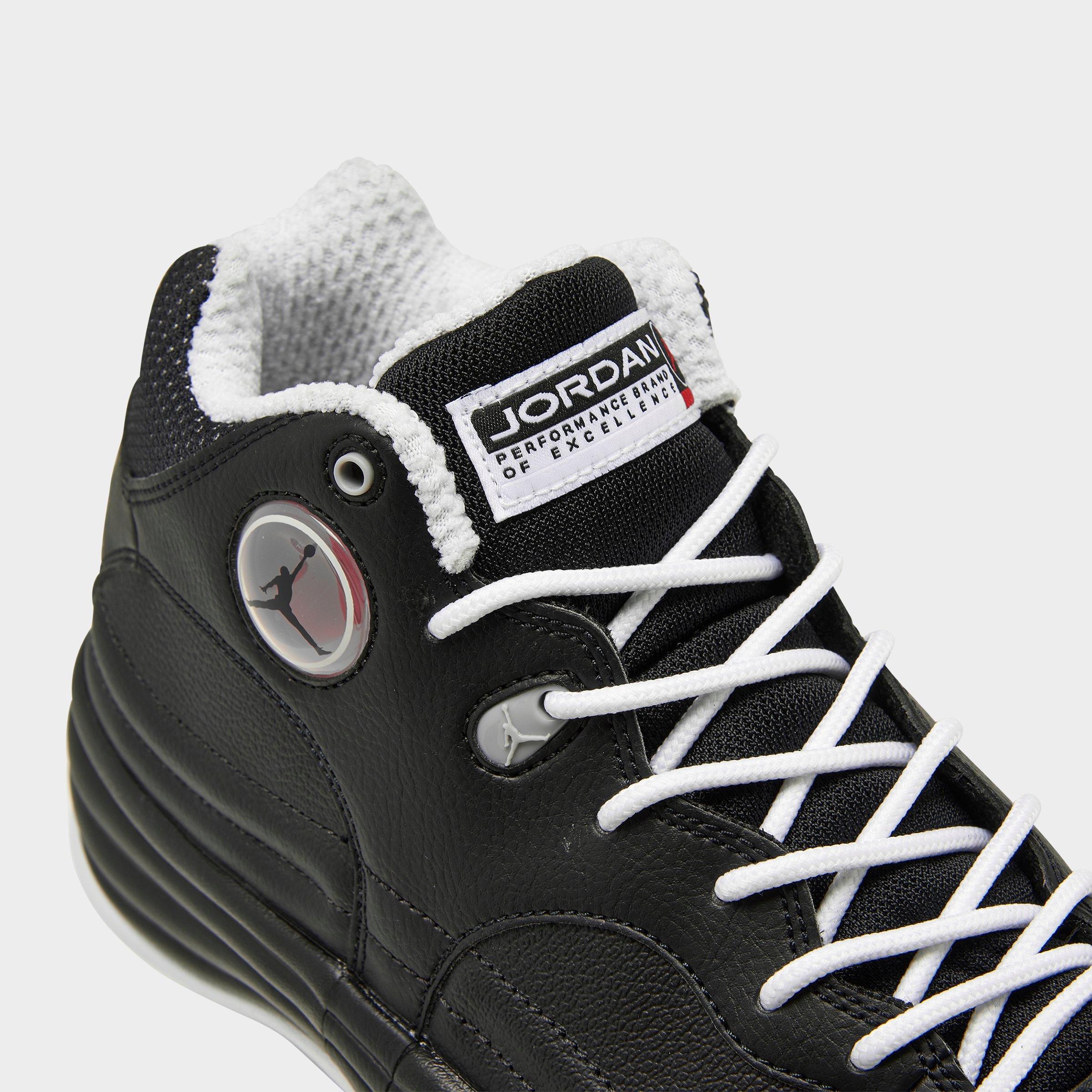 jordan jumpman team 1 black and white