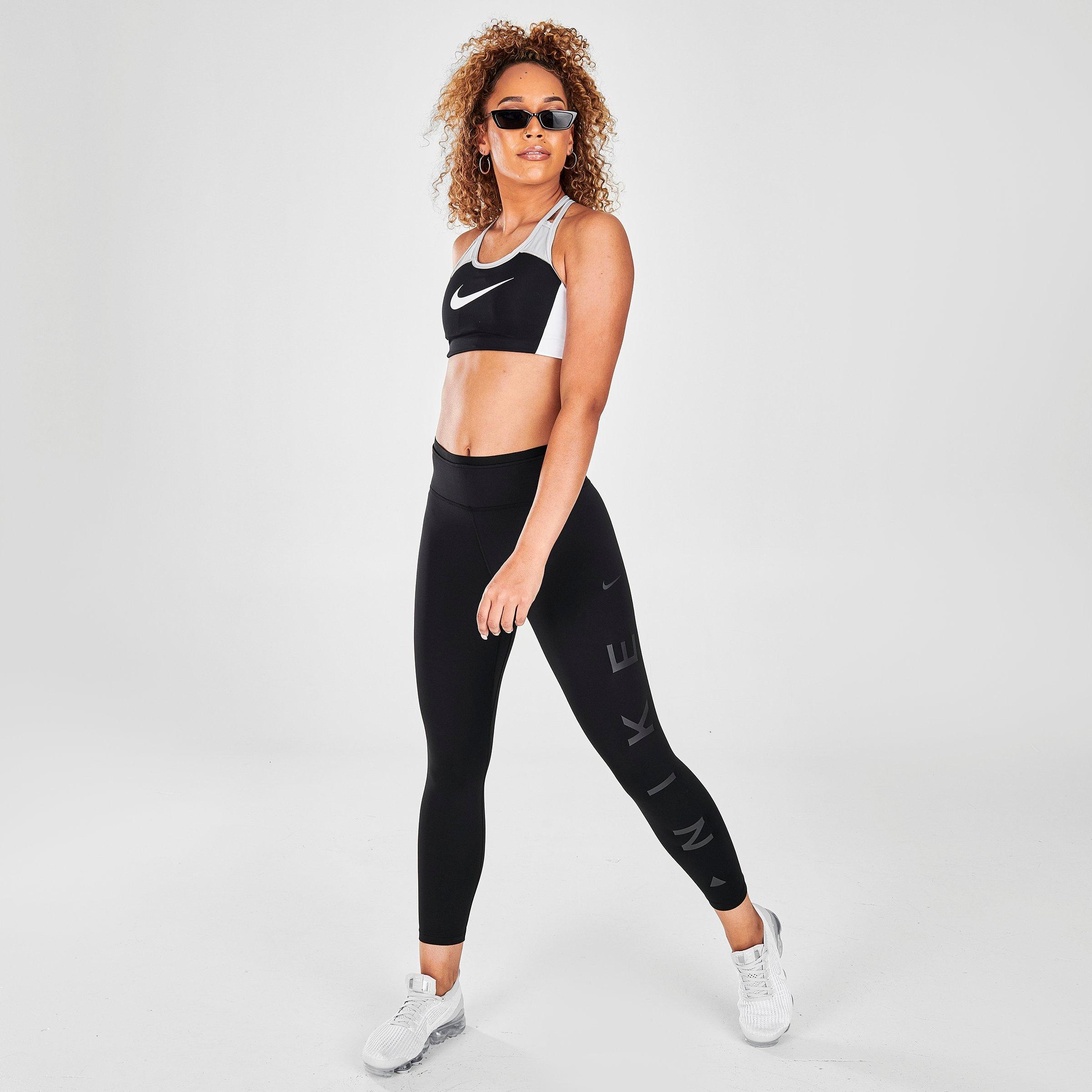nike training one tight capri legging in black