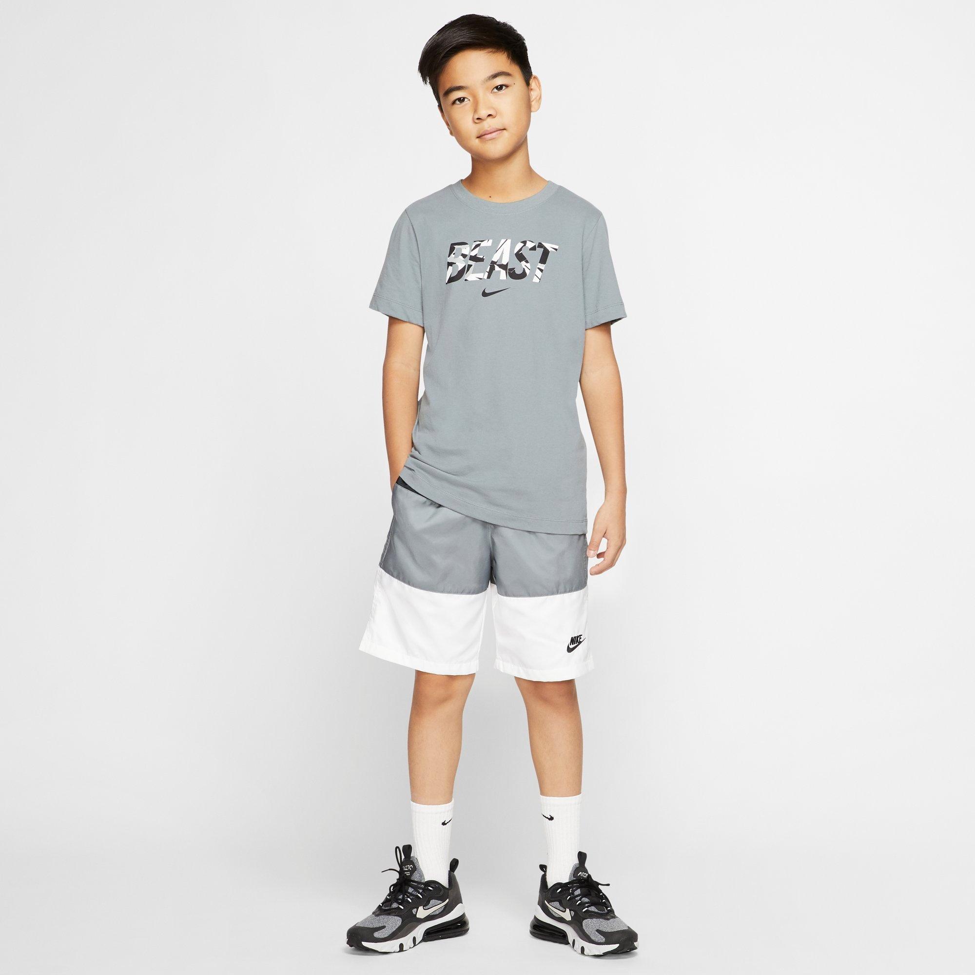 boys nike swim shirt