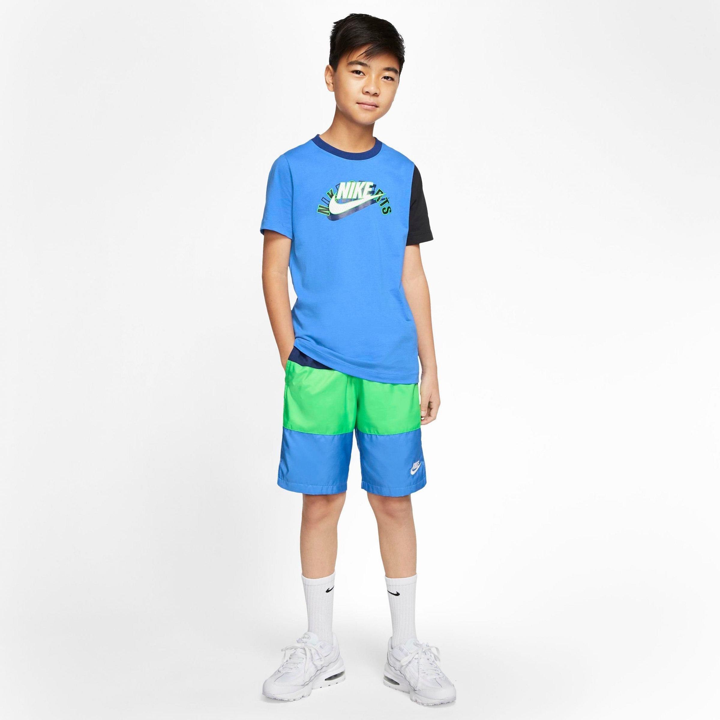 nike boys swim shirt