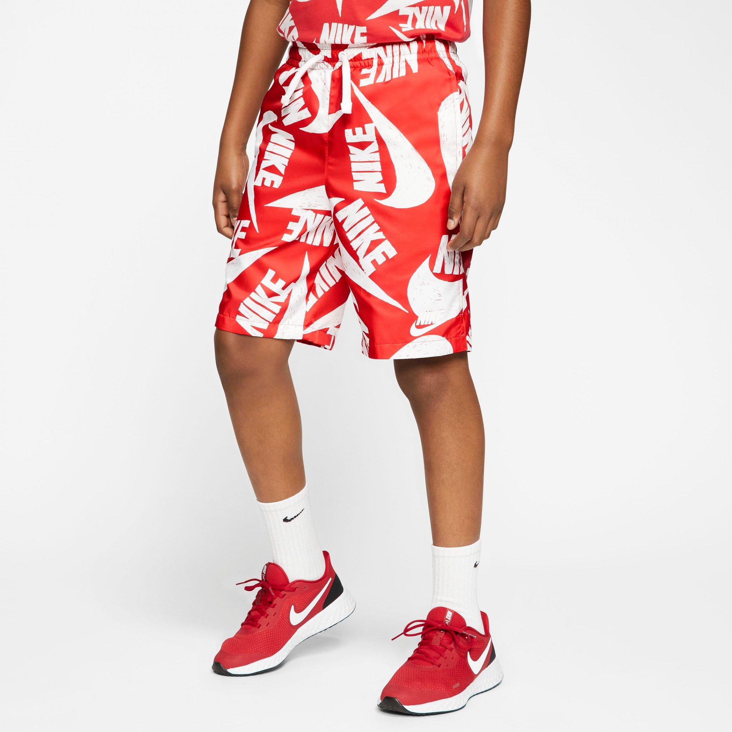 boys nike woven shorts