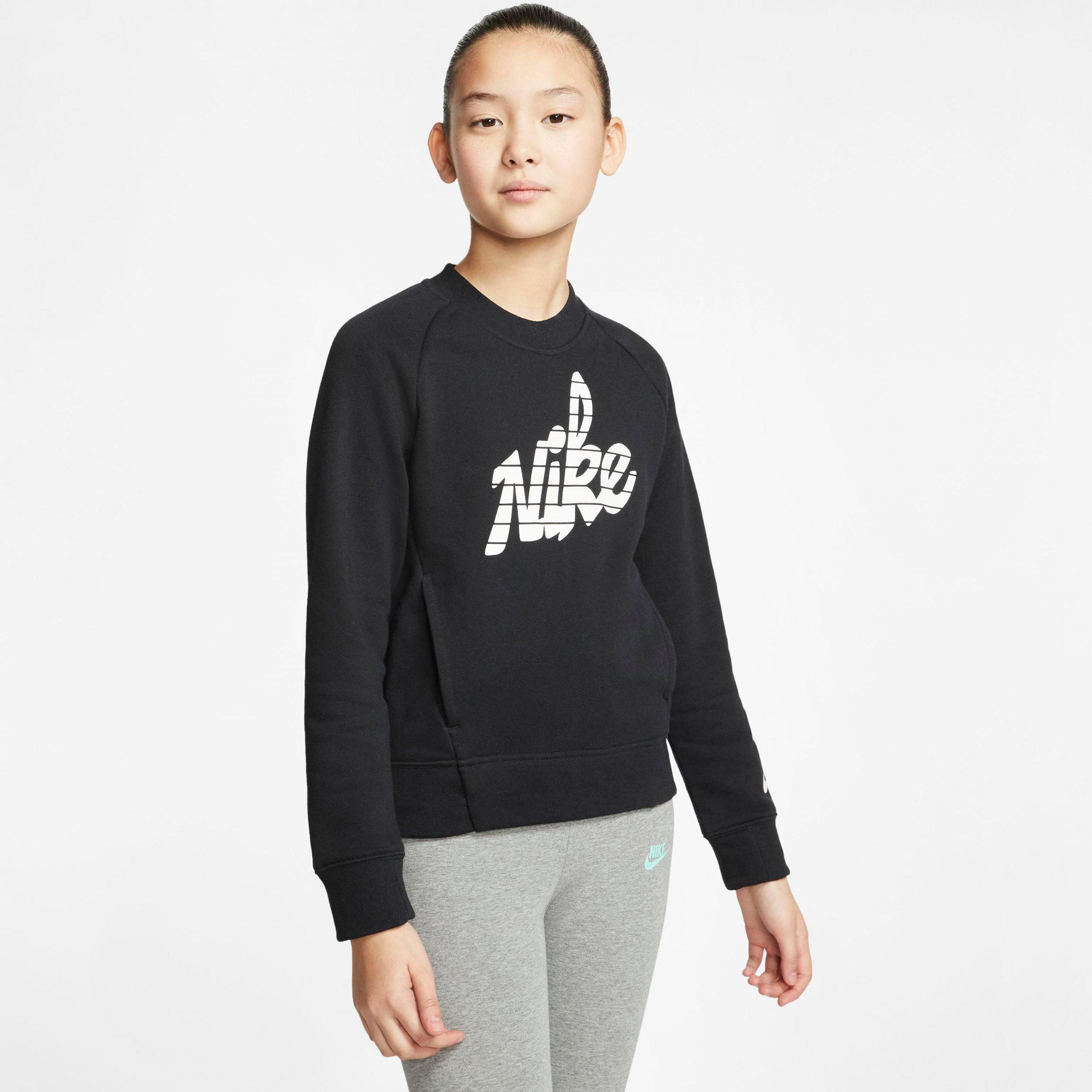 girls nike sweatshirt