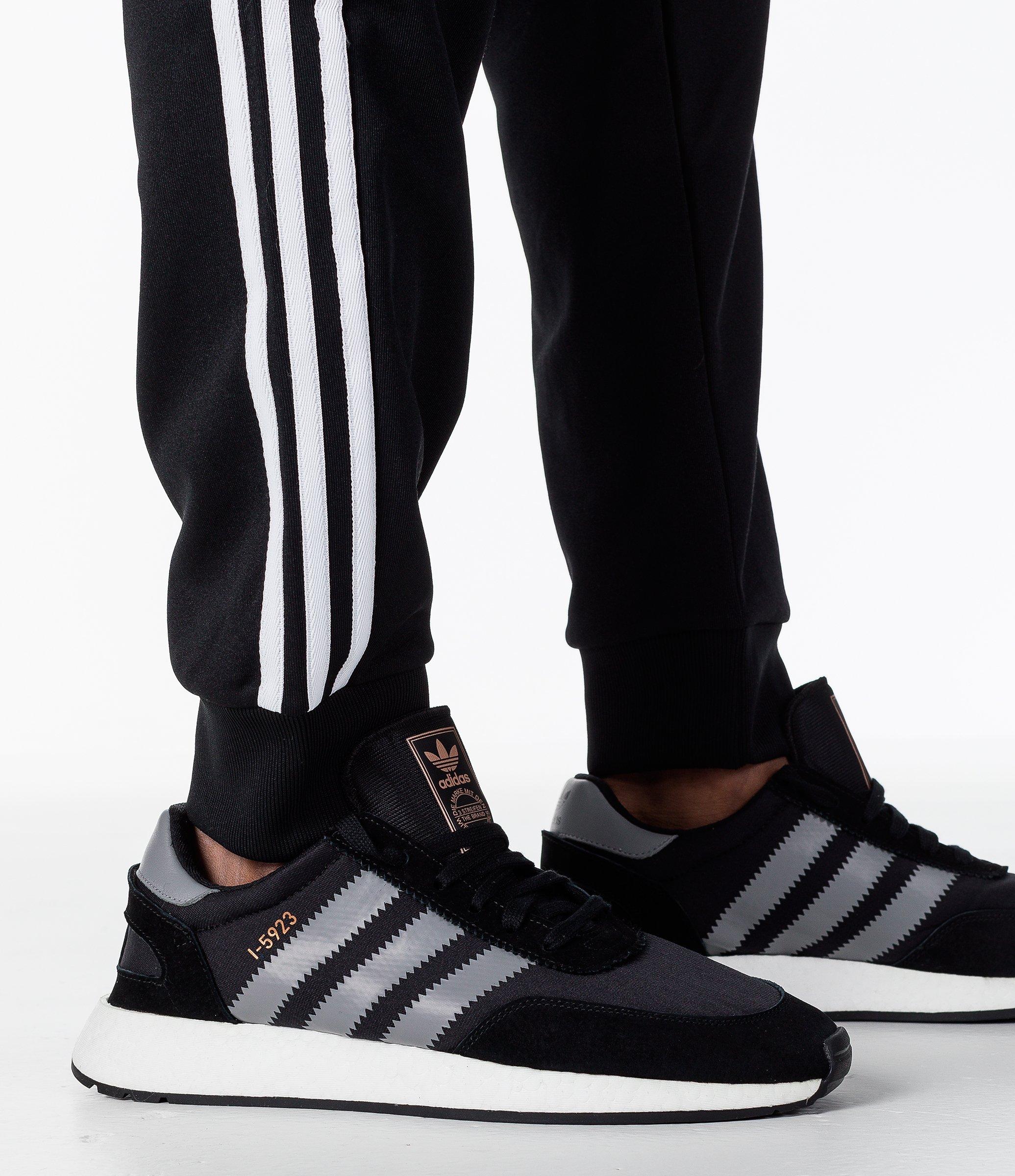 adidas superstar black track pants