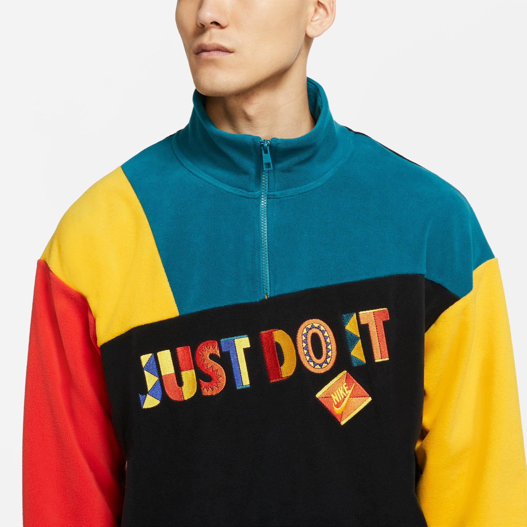 nike reissue half zip