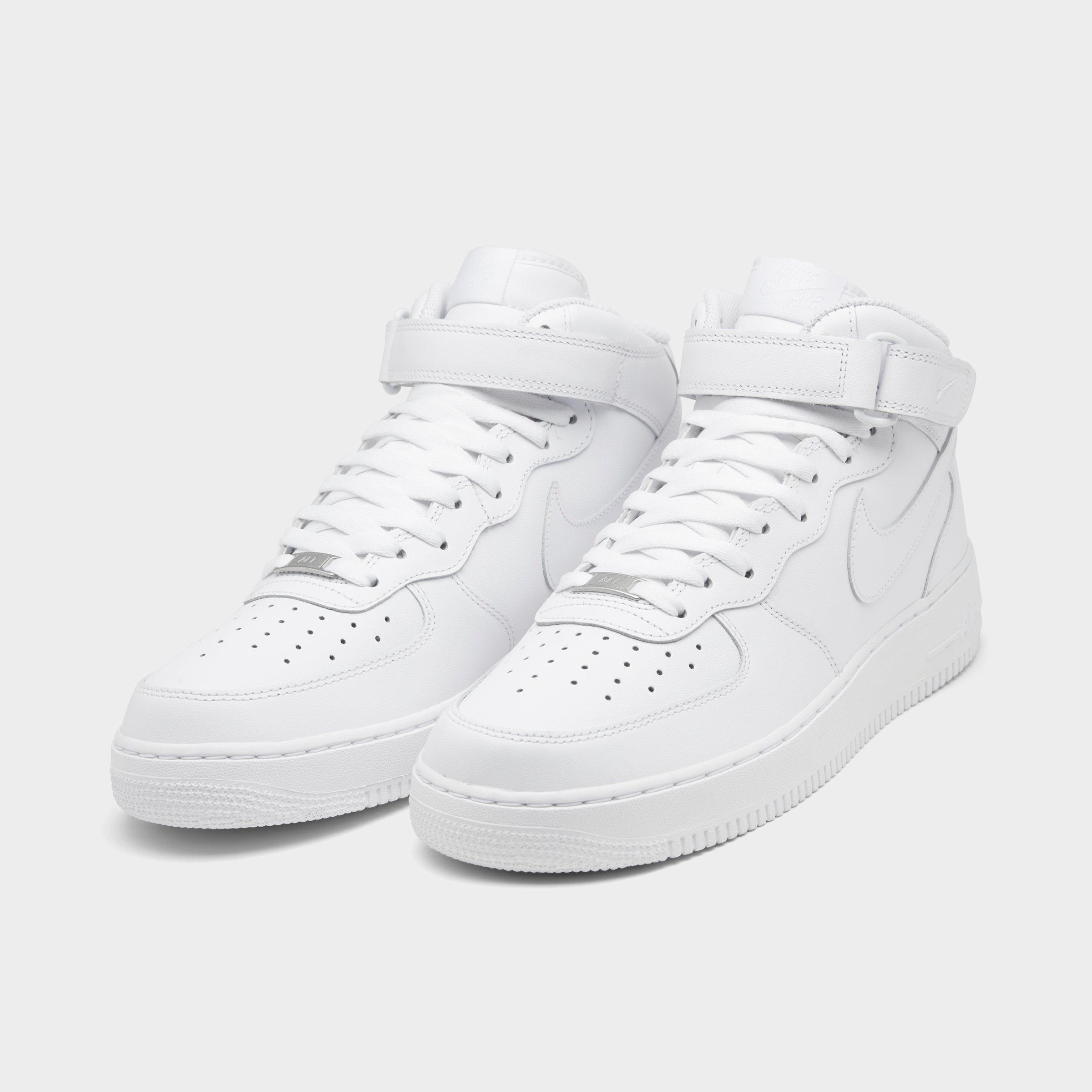 nike air force 1 mid mens white