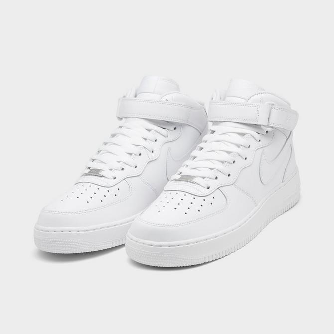 Nike Air Force 1 Mid 07 Triple White Men Classic Casual Shoes Sneaker  CW2289-111