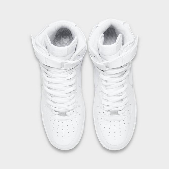 White high top air force best sale ones mens