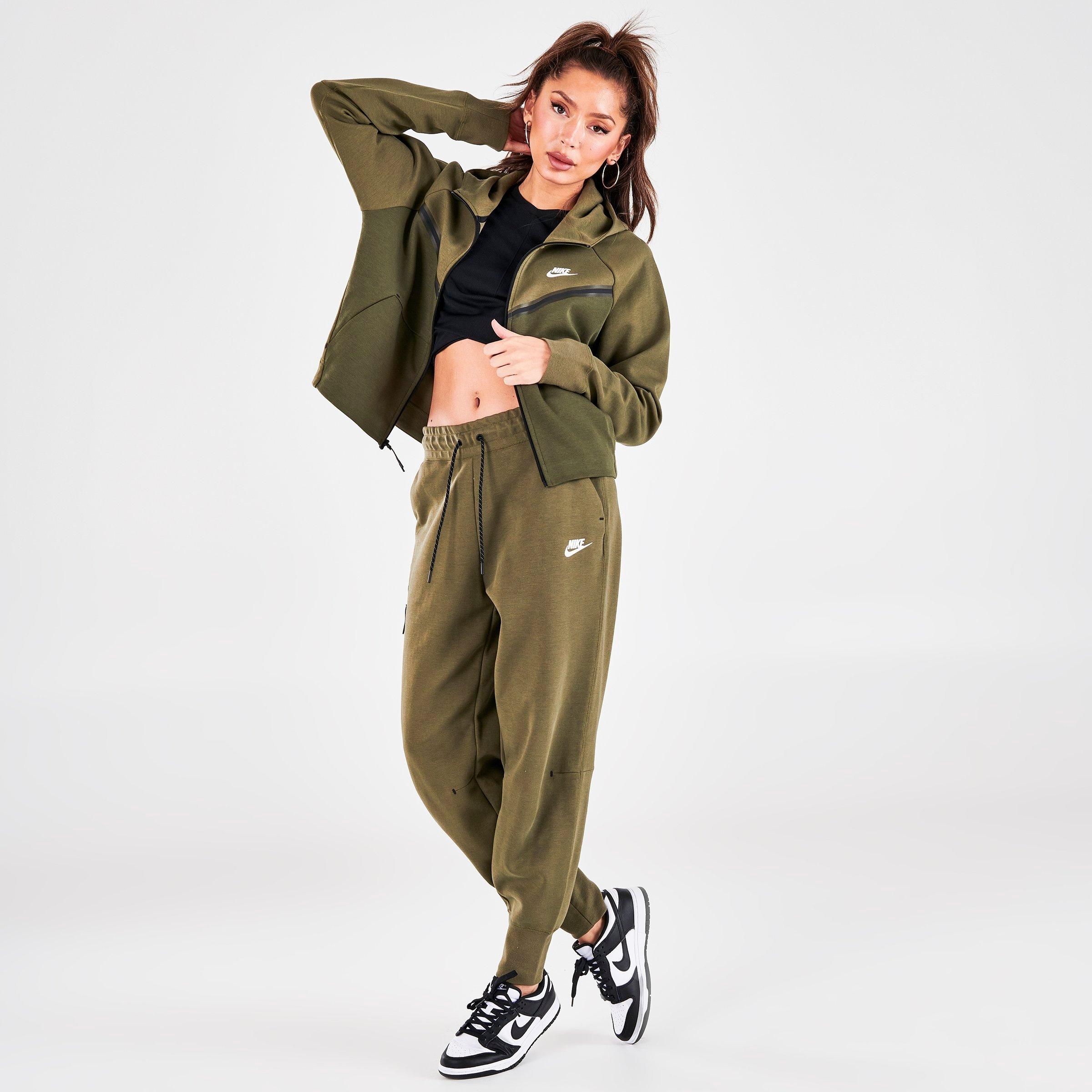 womens nike tracksuit khaki