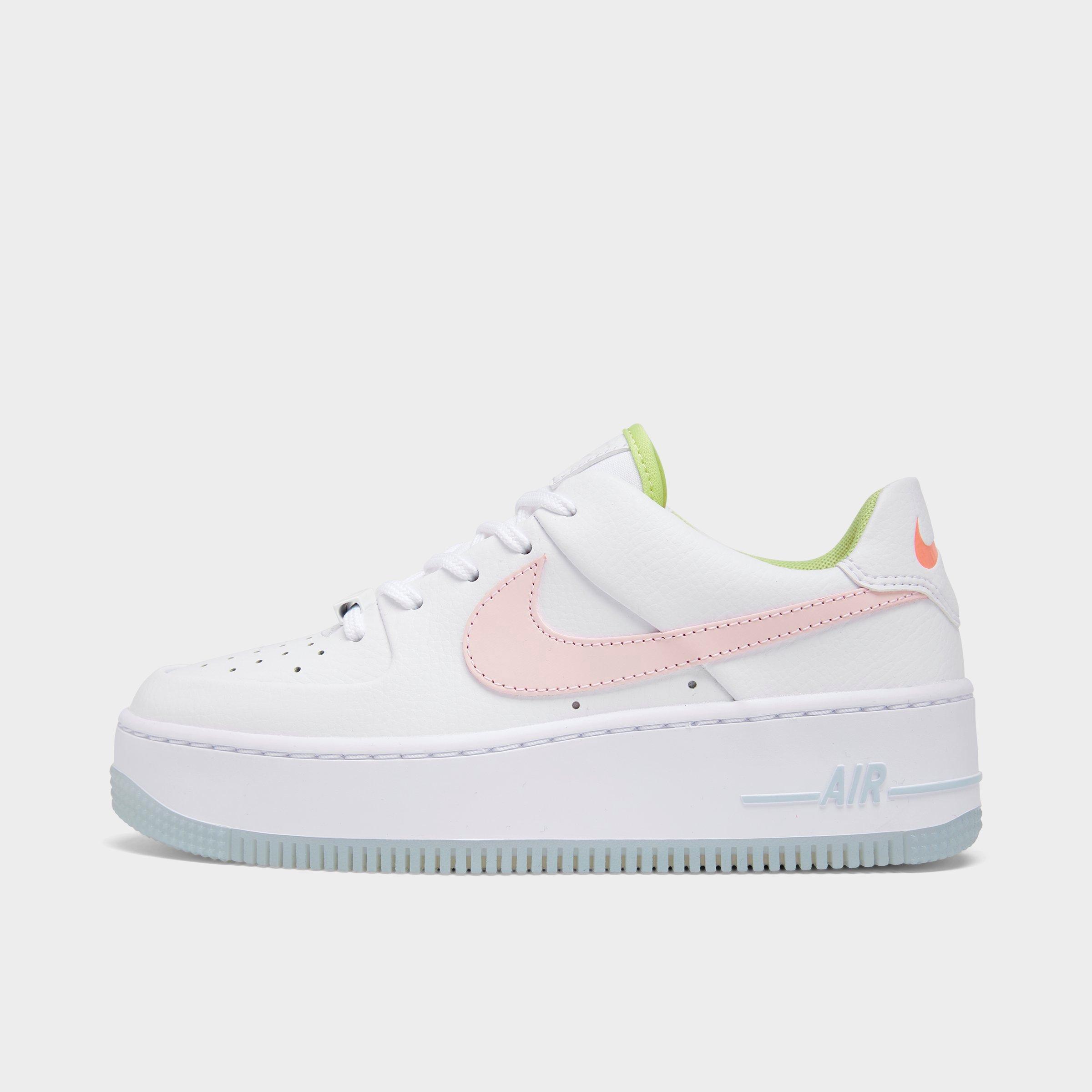 pink nike air force 1 sage low