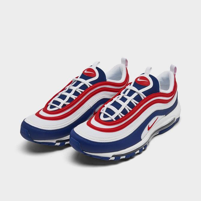 Air max 97 red and white and outlet blue