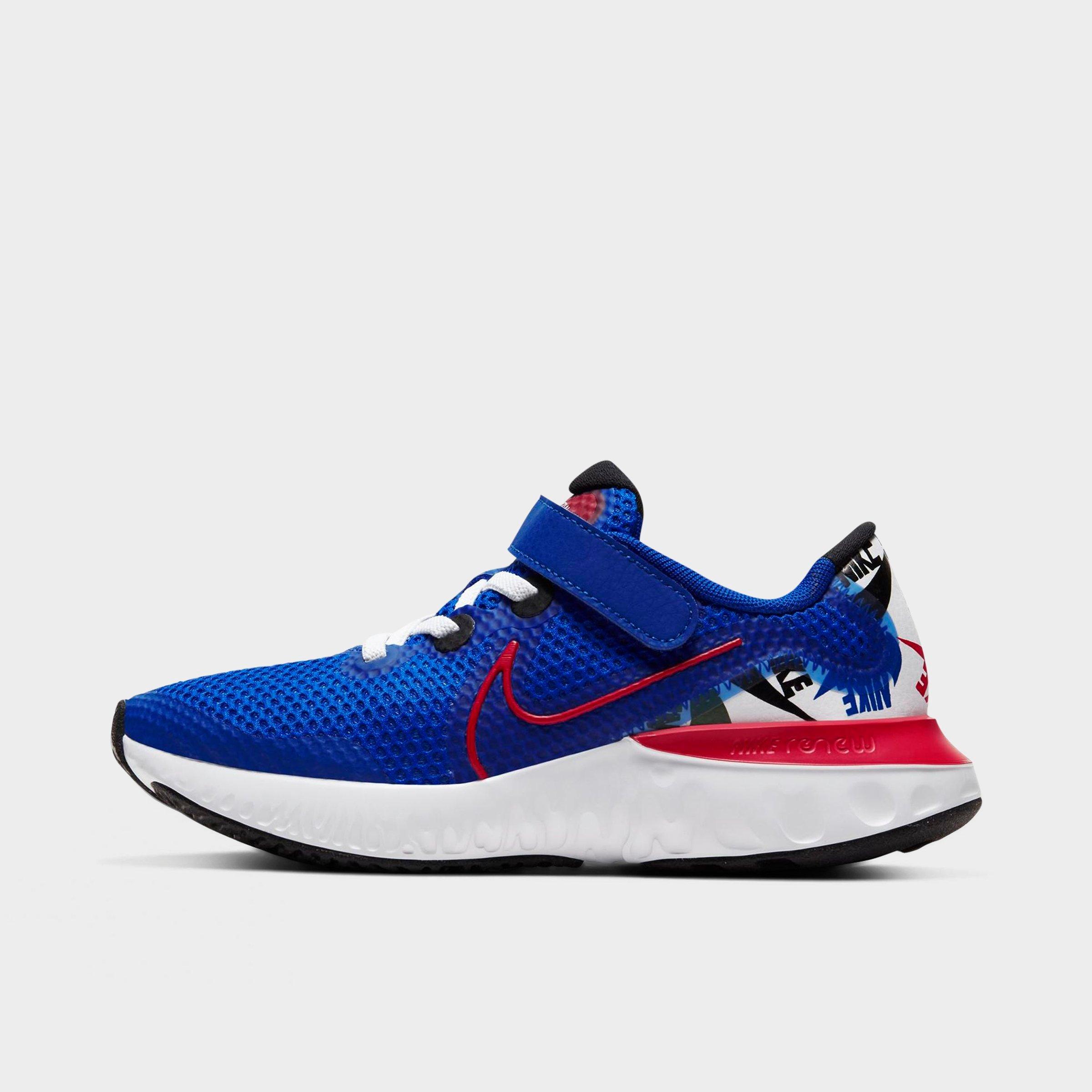 blue nike infant shoes