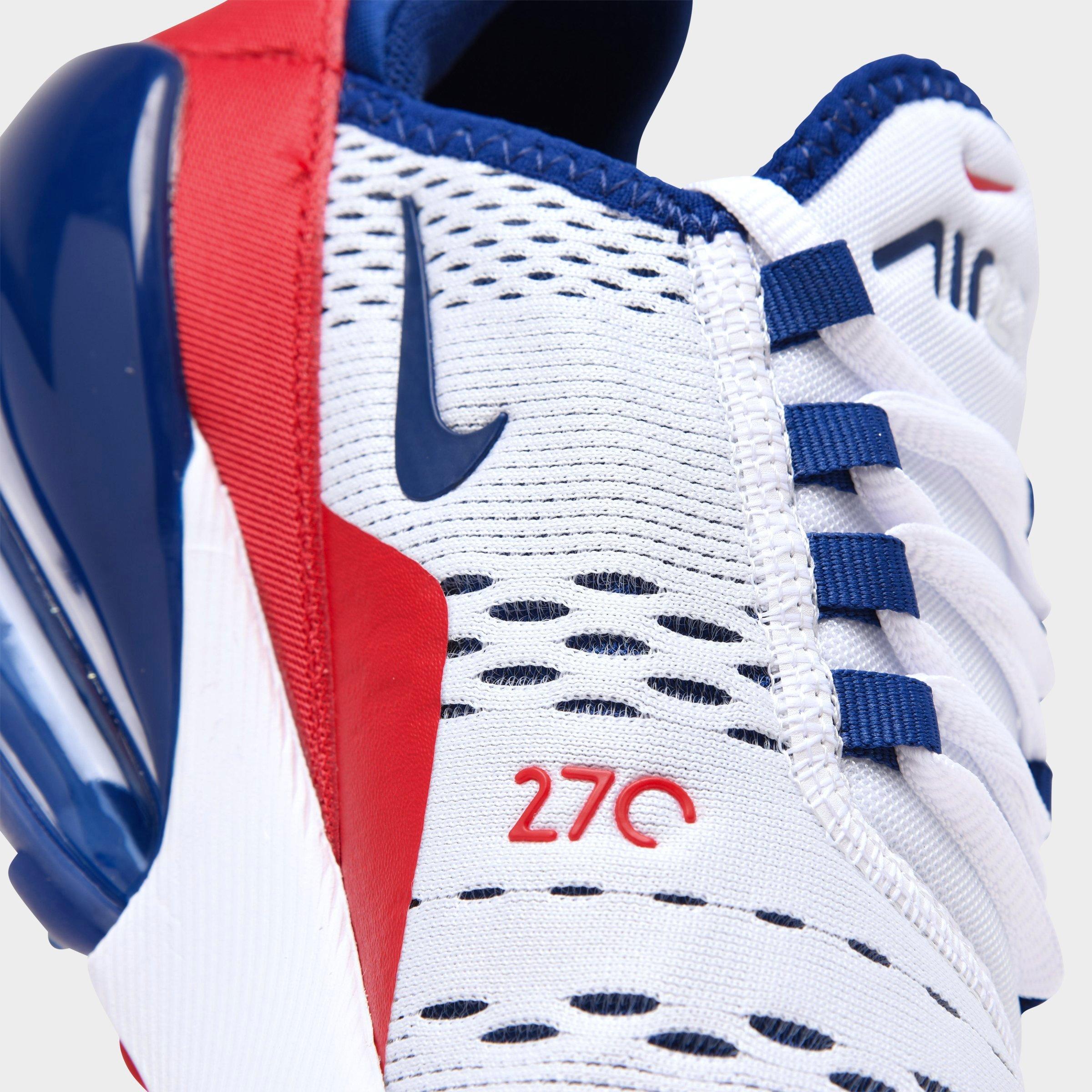 air max 270 red white and blue