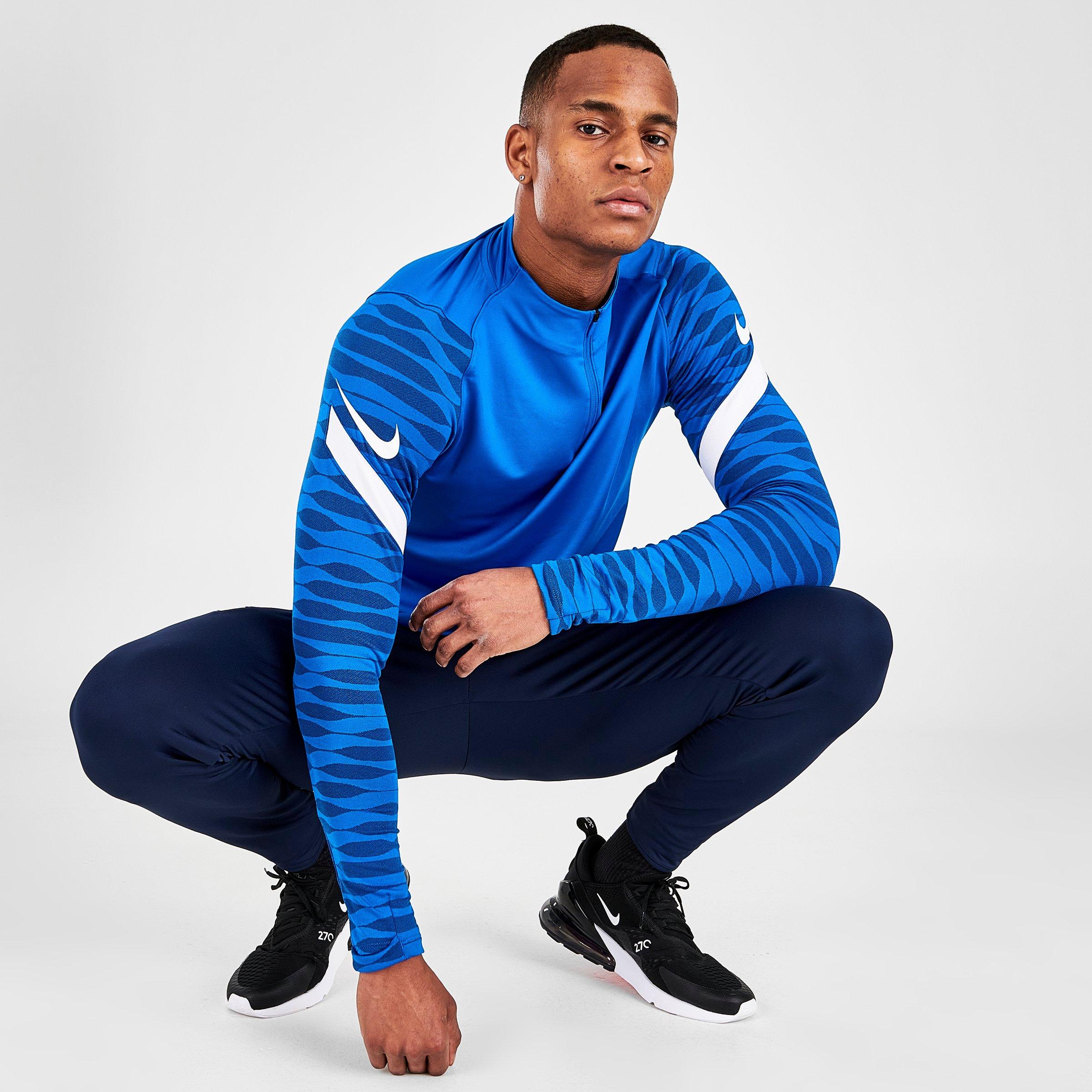 Men S Nike Dri Fit Strike Half Zip Soccer Drill Top Jd Sports